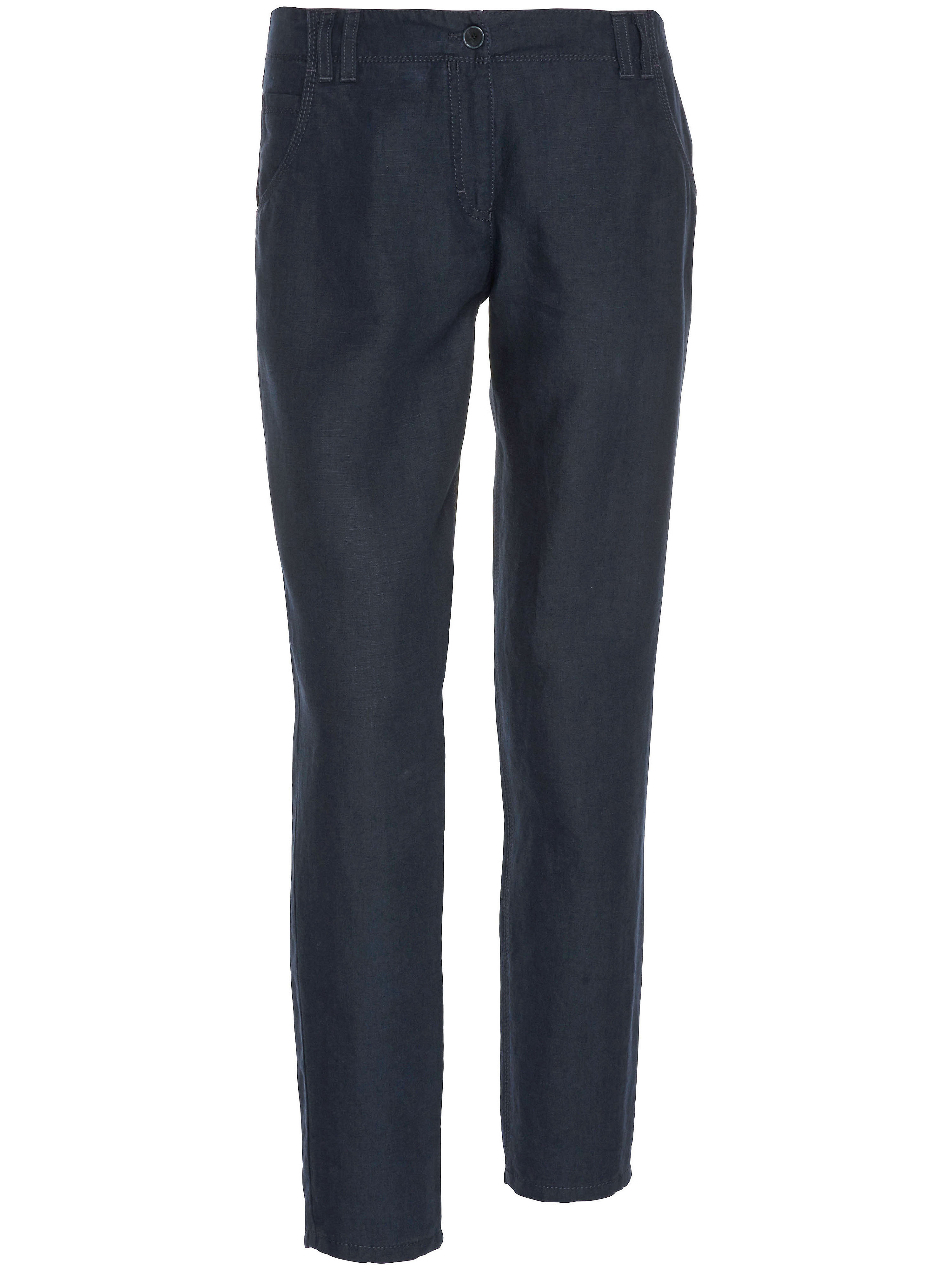 Modern Fit Broek Model Melo Van 100 Linnen Brax Feel Good Blauw brax kopen in de aanbieding Modern Fit Broek Model Melo Van 100 Linnen Brax Feel Good Blauw brax kopen in de aanbieding