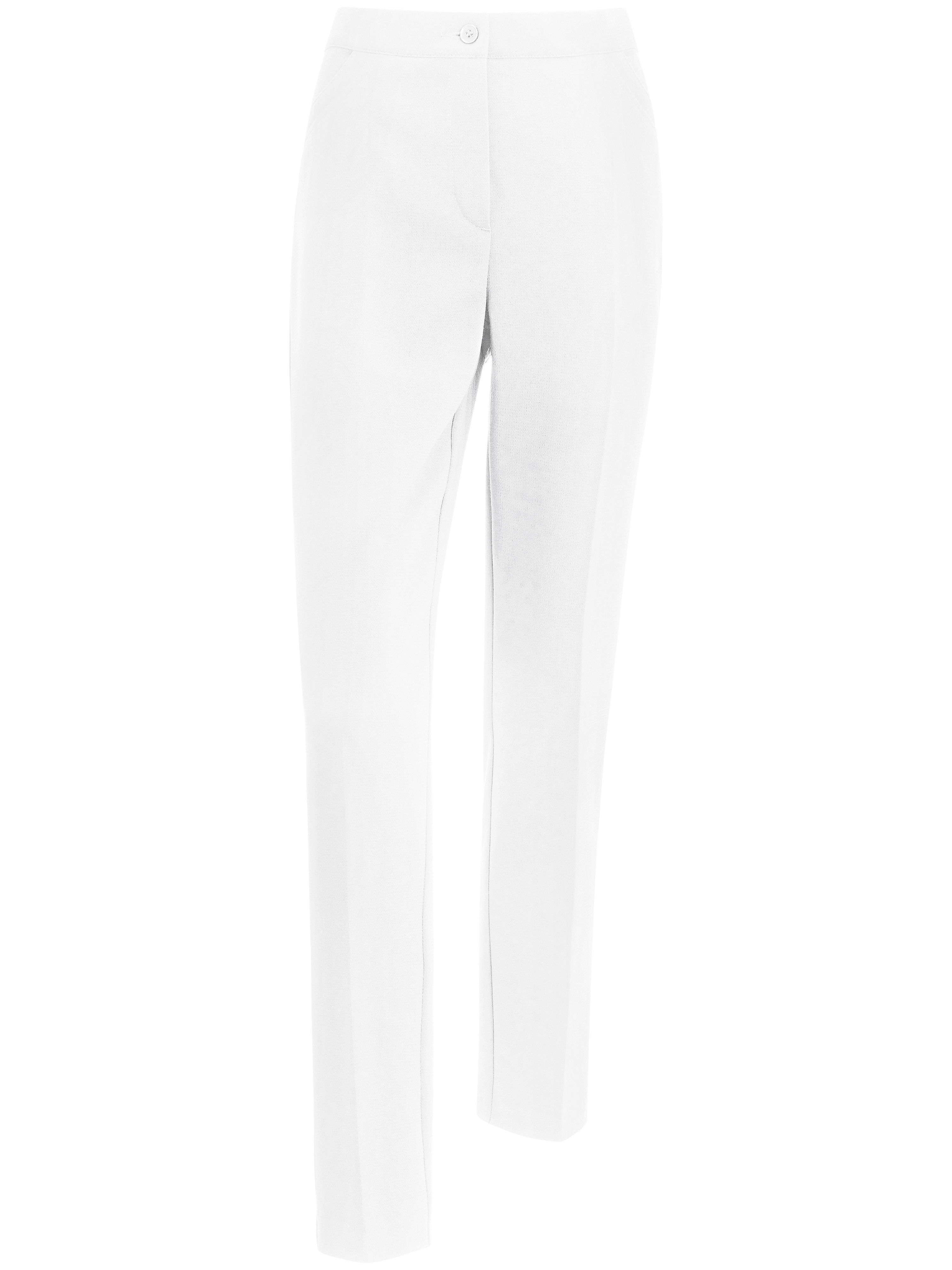 Le pantalon Peter Hahn blanc taille 40