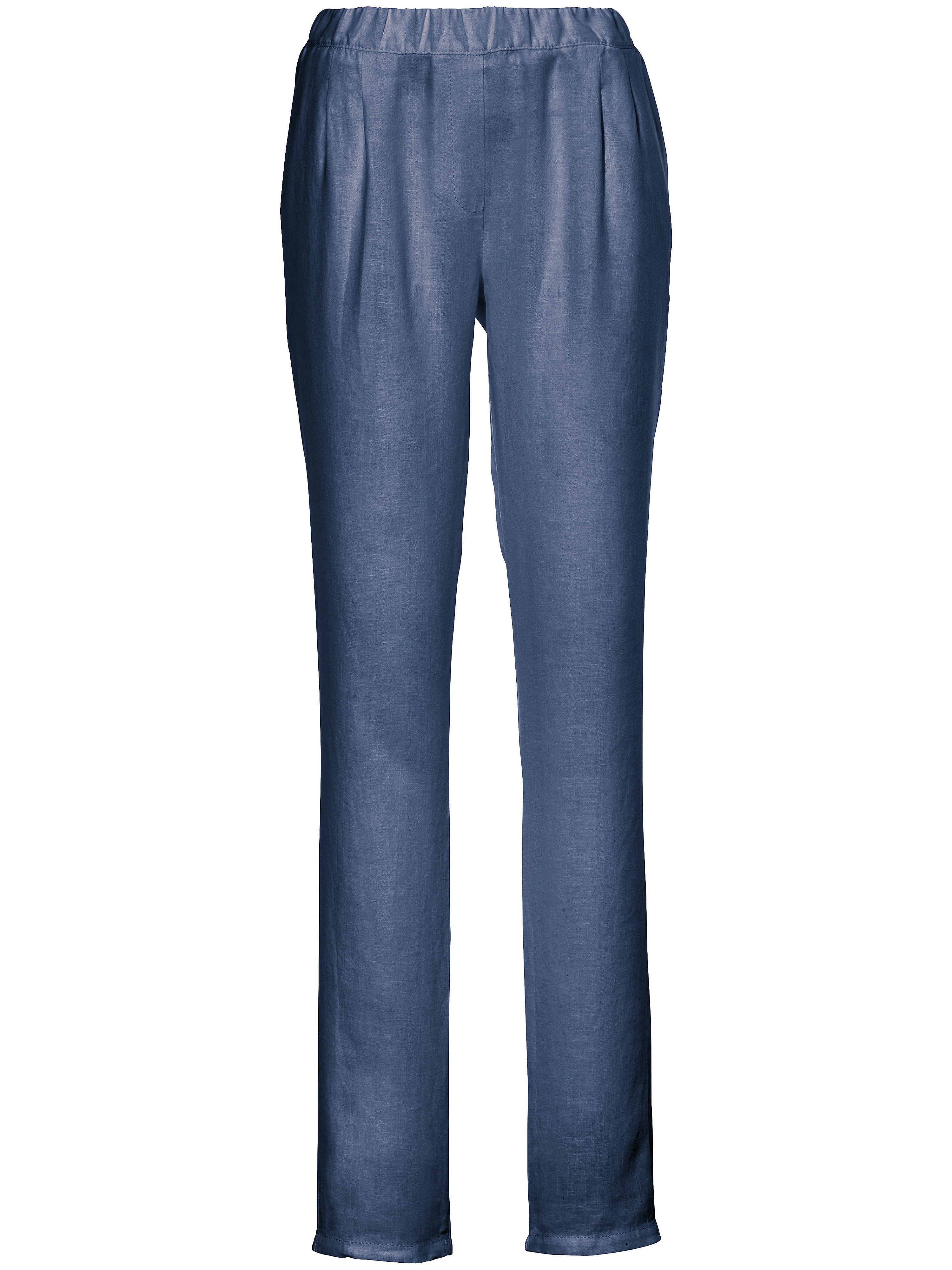 Bandplooibroek Van Peter Hahn Blauw peter hahn kopen in de aanbieding