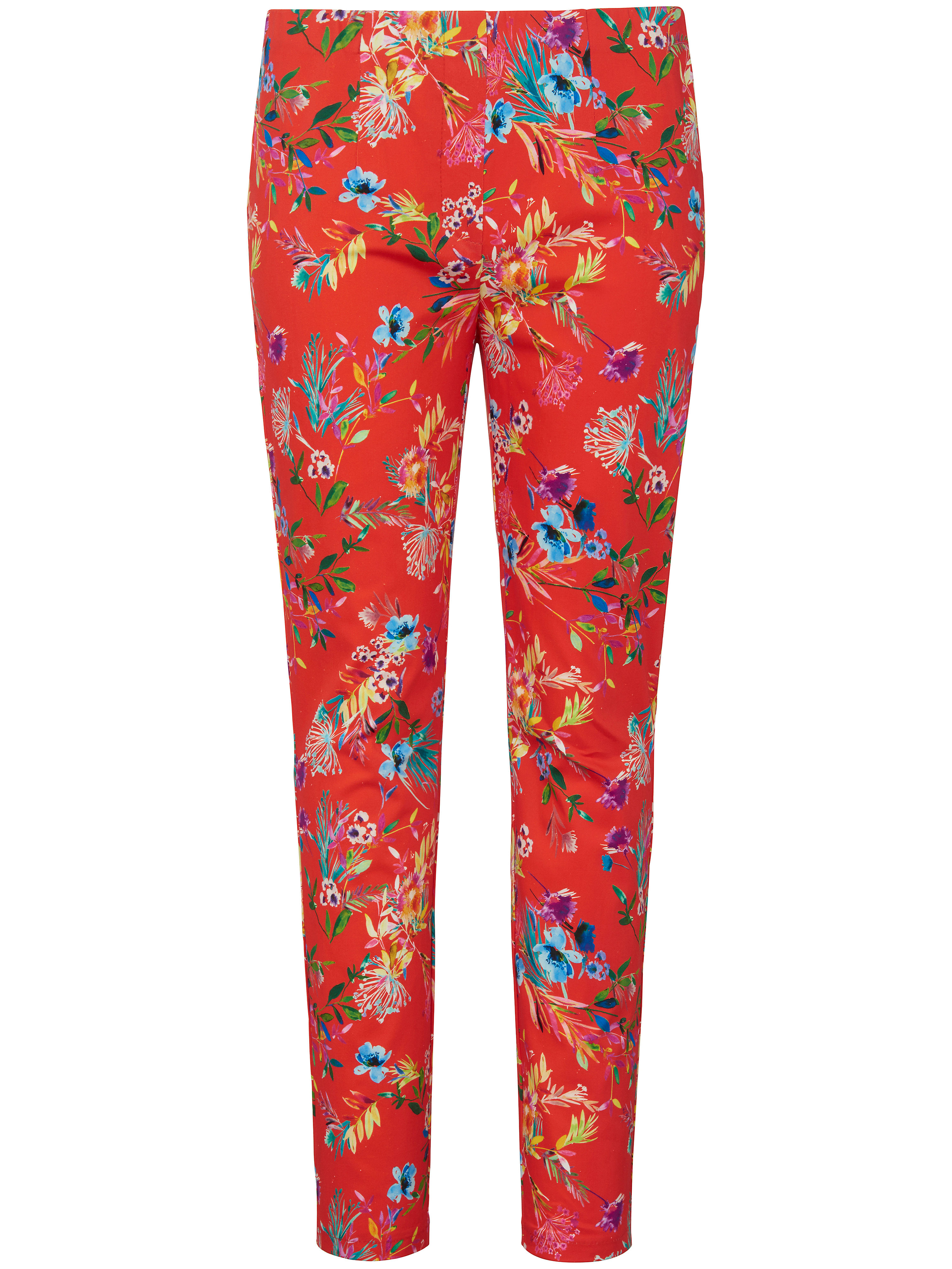 Le pantalon longueur chevilles coupe Sylvia Peter Hahn multicolore taille 44