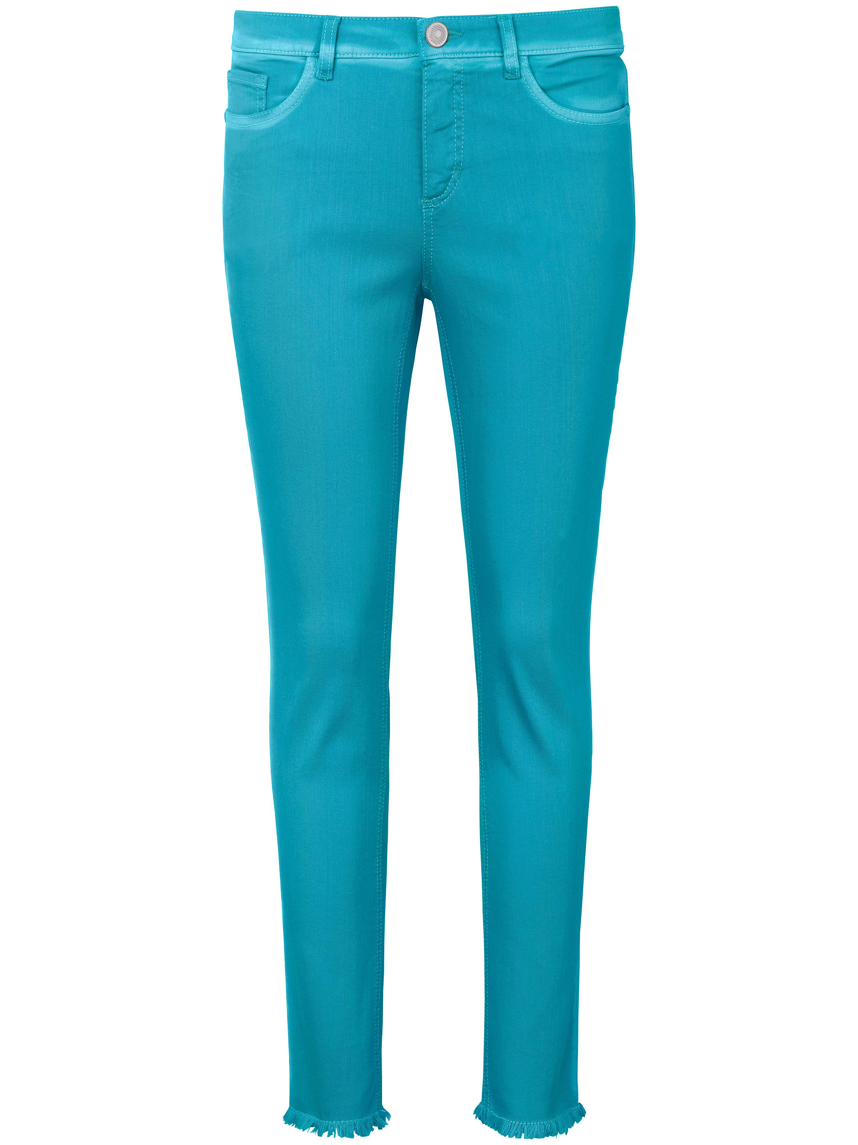 Enkellange Jeans Pasvorm Barbara Van Peter Hahn Blauw peter hahn kopen in de aanbieding