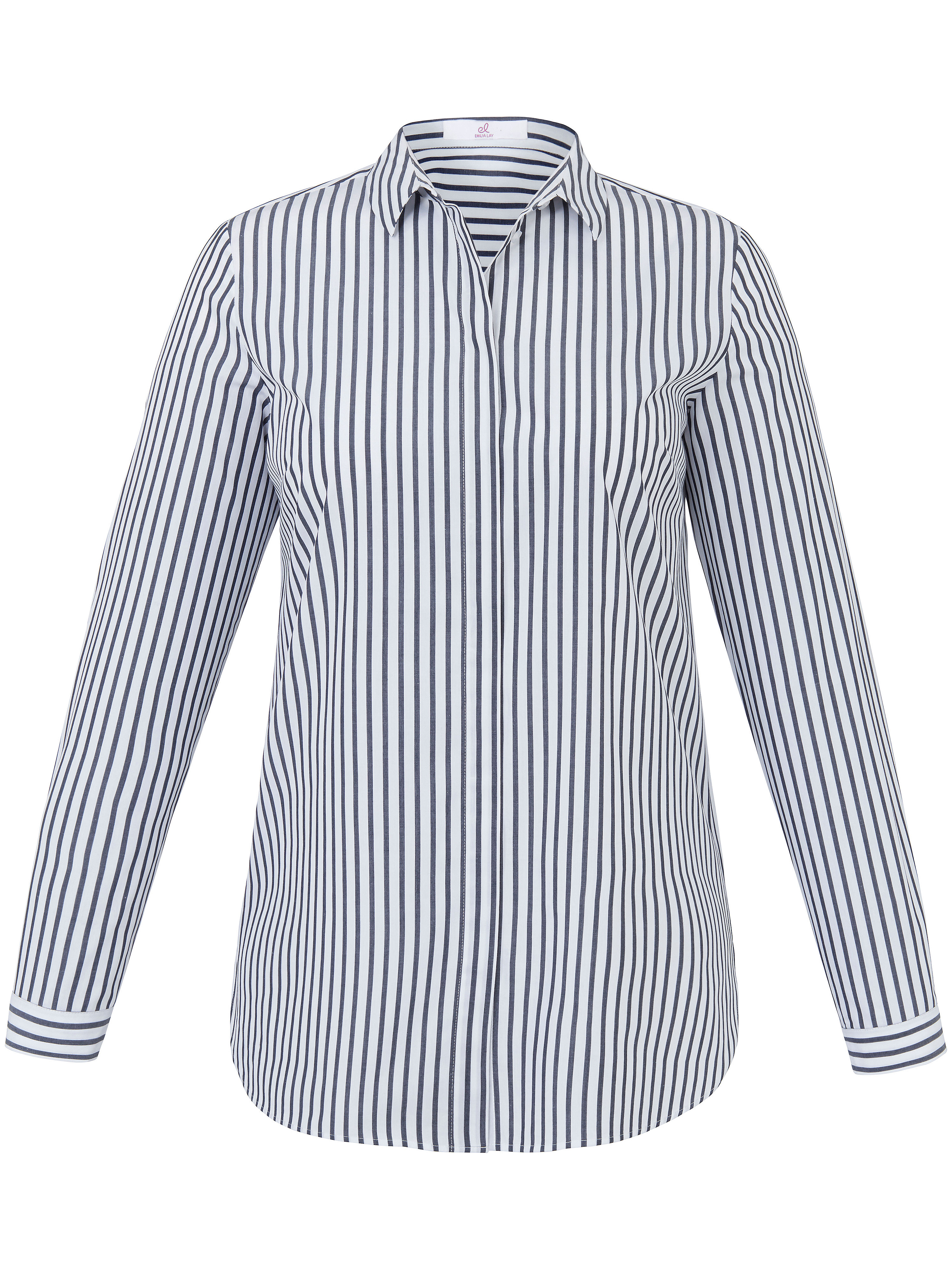 Le chemisier rayé 100% coton Anna Aura multicolore taille 48