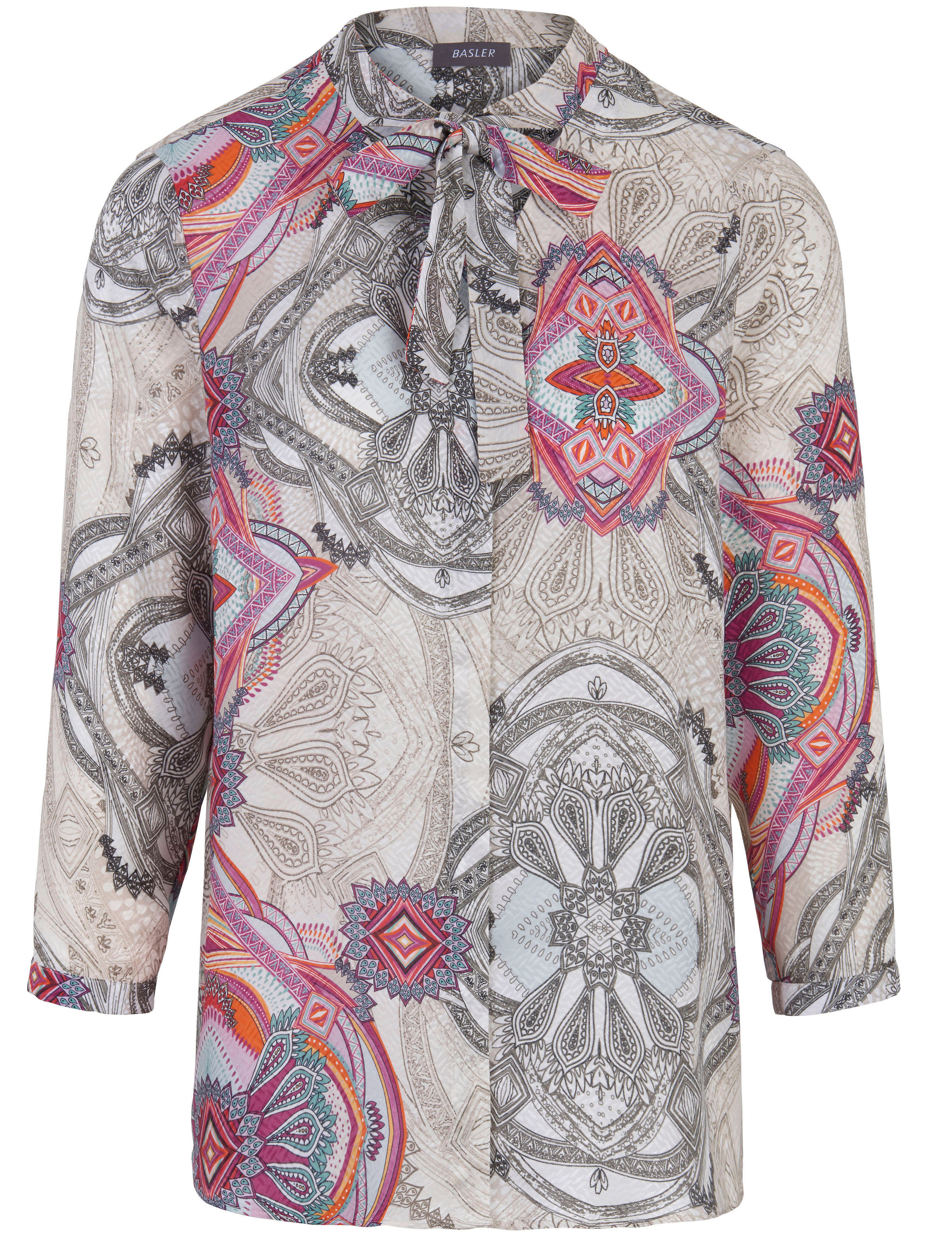 Blouse Met 34 Mouwen Van Basler Multicolour basler kopen in de aanbieding