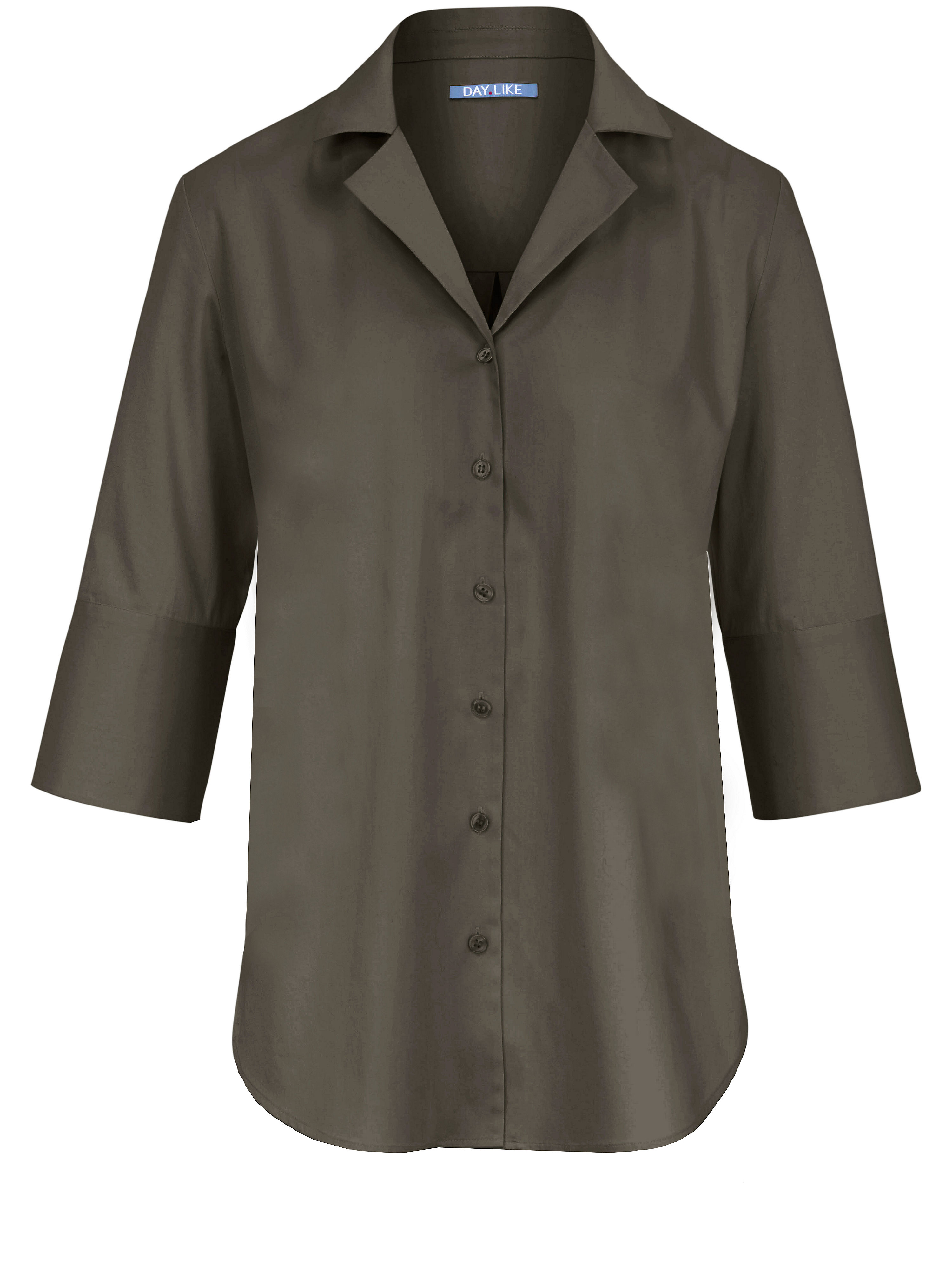 Blouse Met 34 Mouwen Van Daylike Groen daylike kopen in de aanbieding