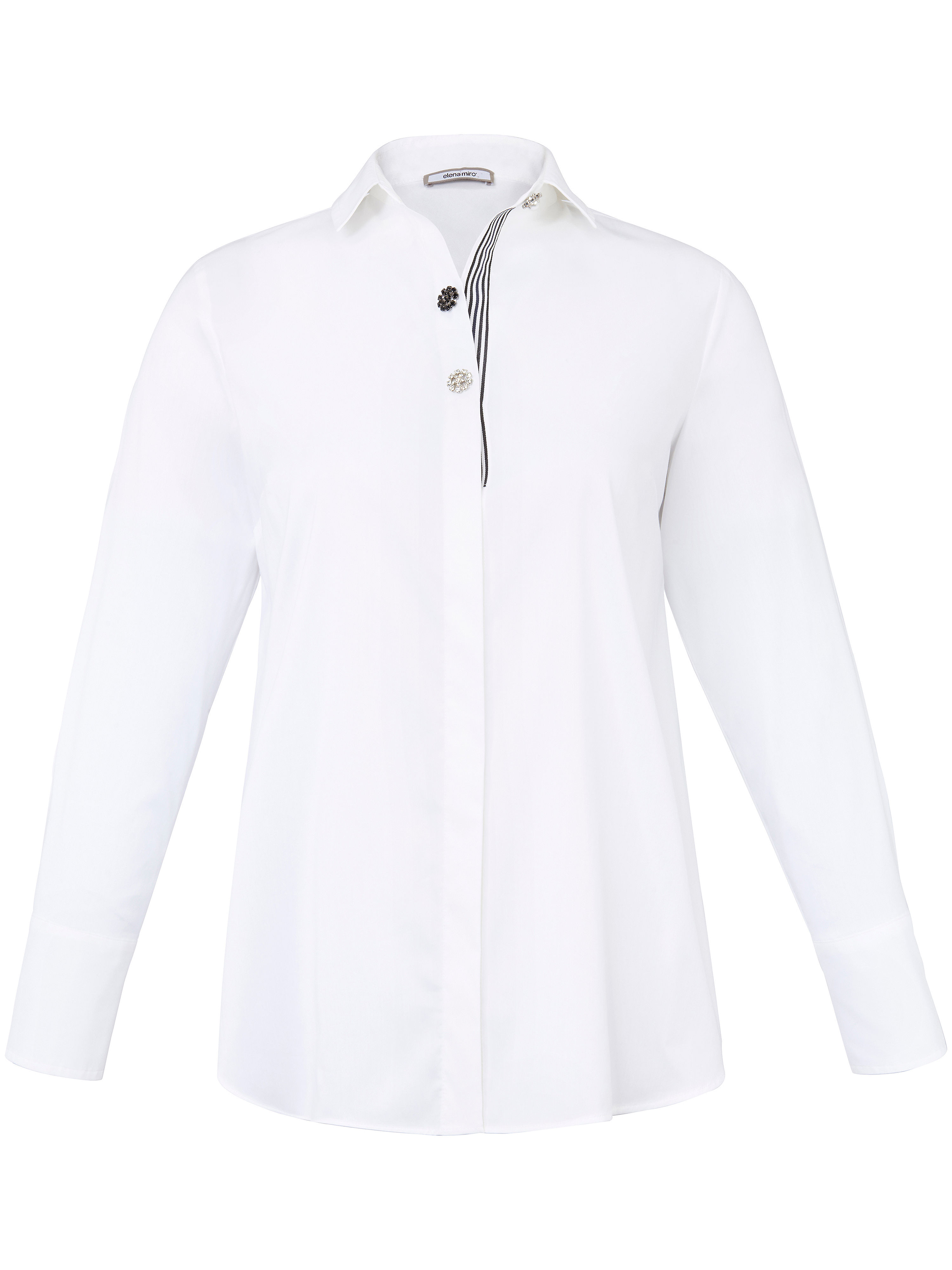 Le chemisier Elena Miro blanc taille 48