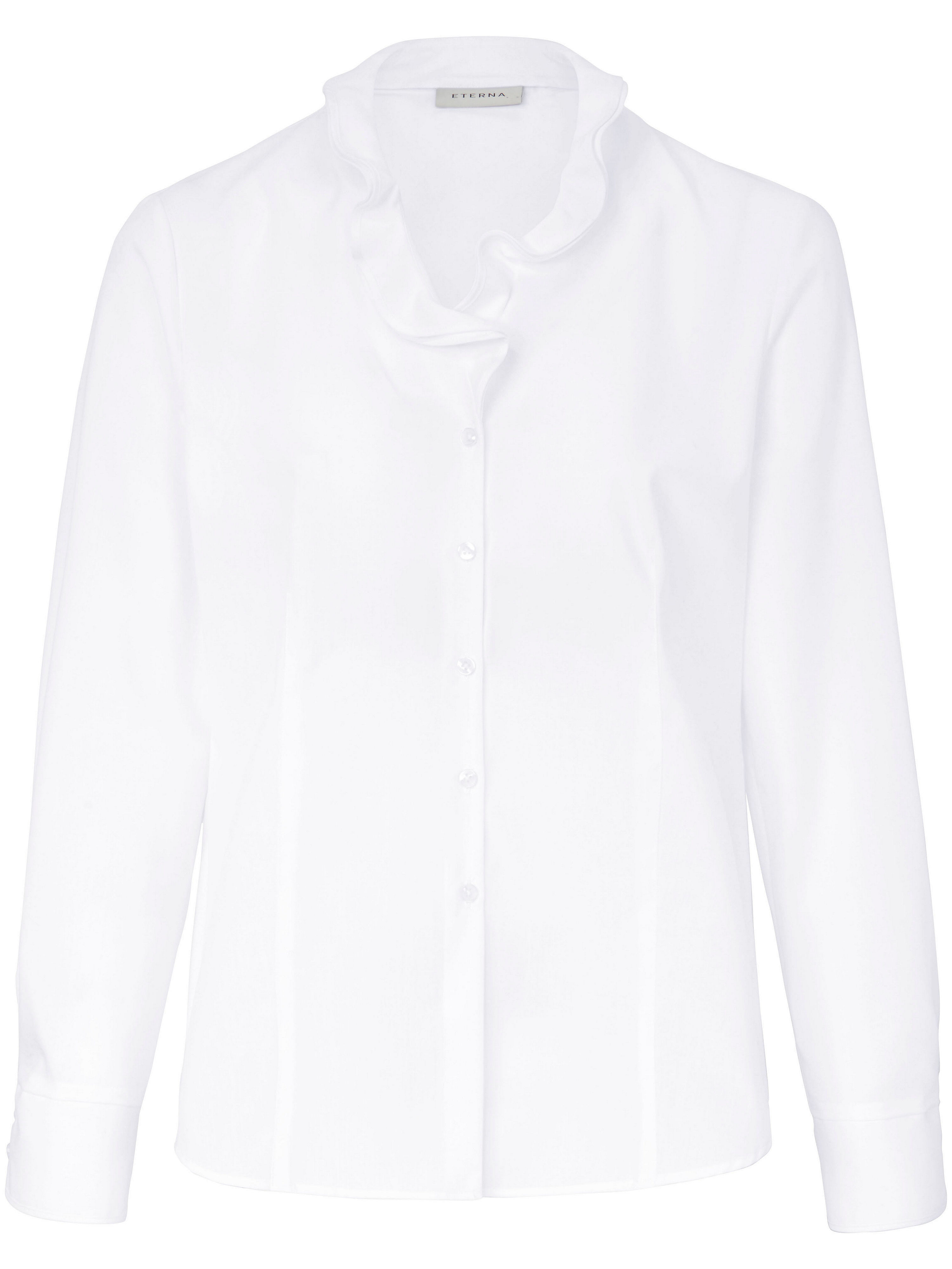 Le chemisier 100% coton Eterna blanc taille 52