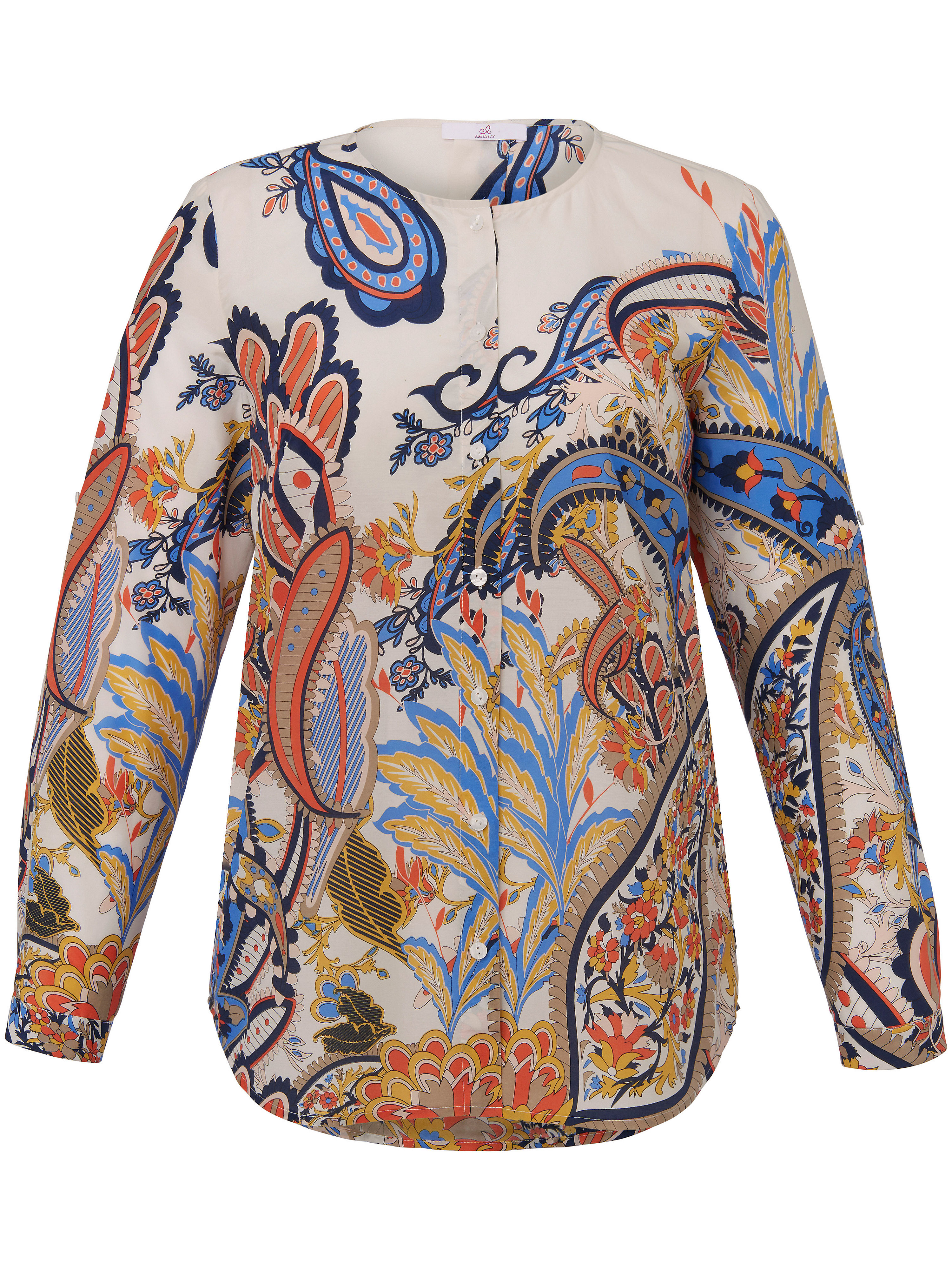 Blouse Met Ornamenten Van Emilia Lay Multicolour emilia lay kopen in de aanbieding Blouse Met Ornamenten Van Emilia Lay Multicolour emilia lay kopen in de aanbieding