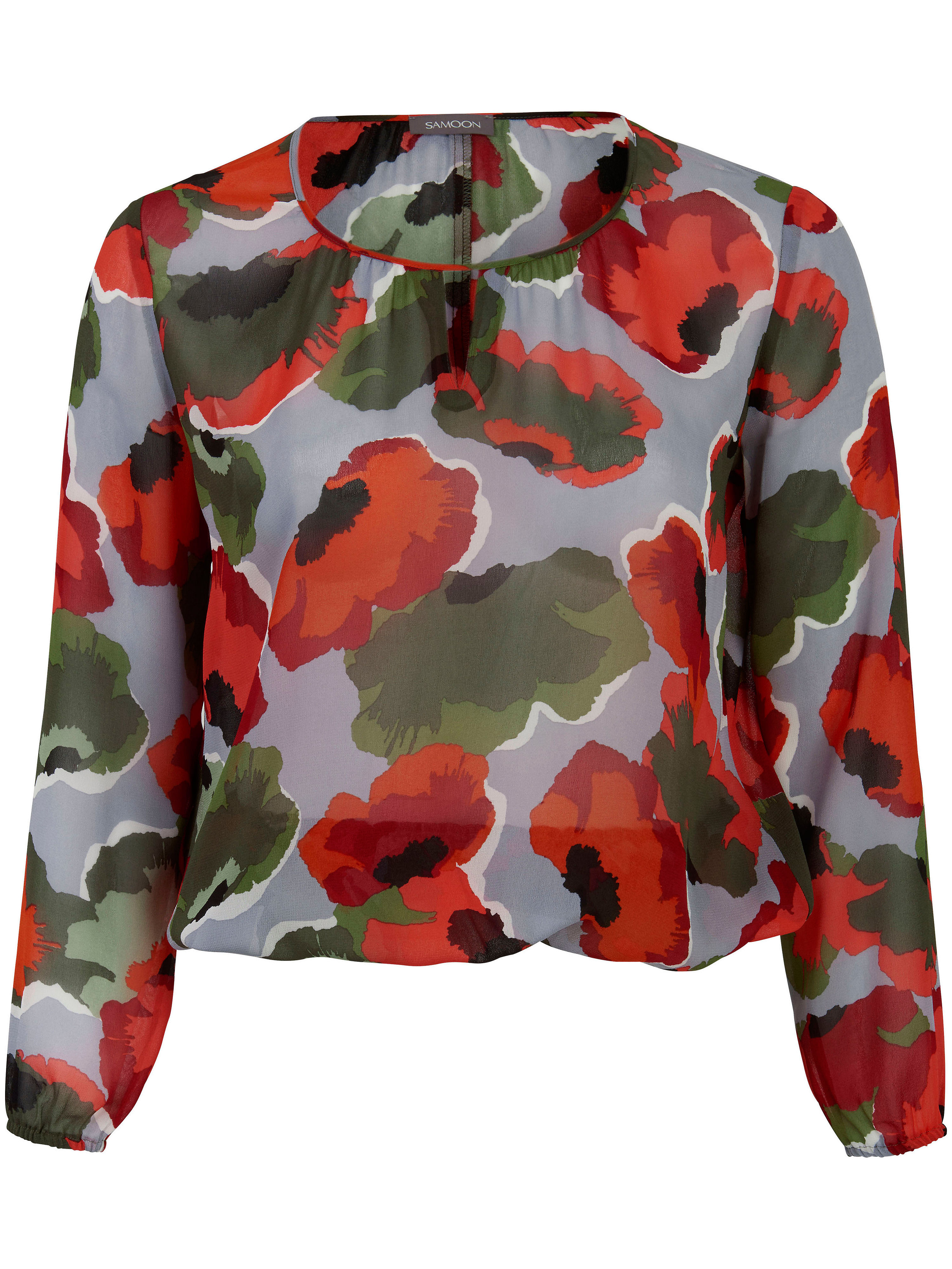 Schlupf-Bluse Samoon mehrfarbig