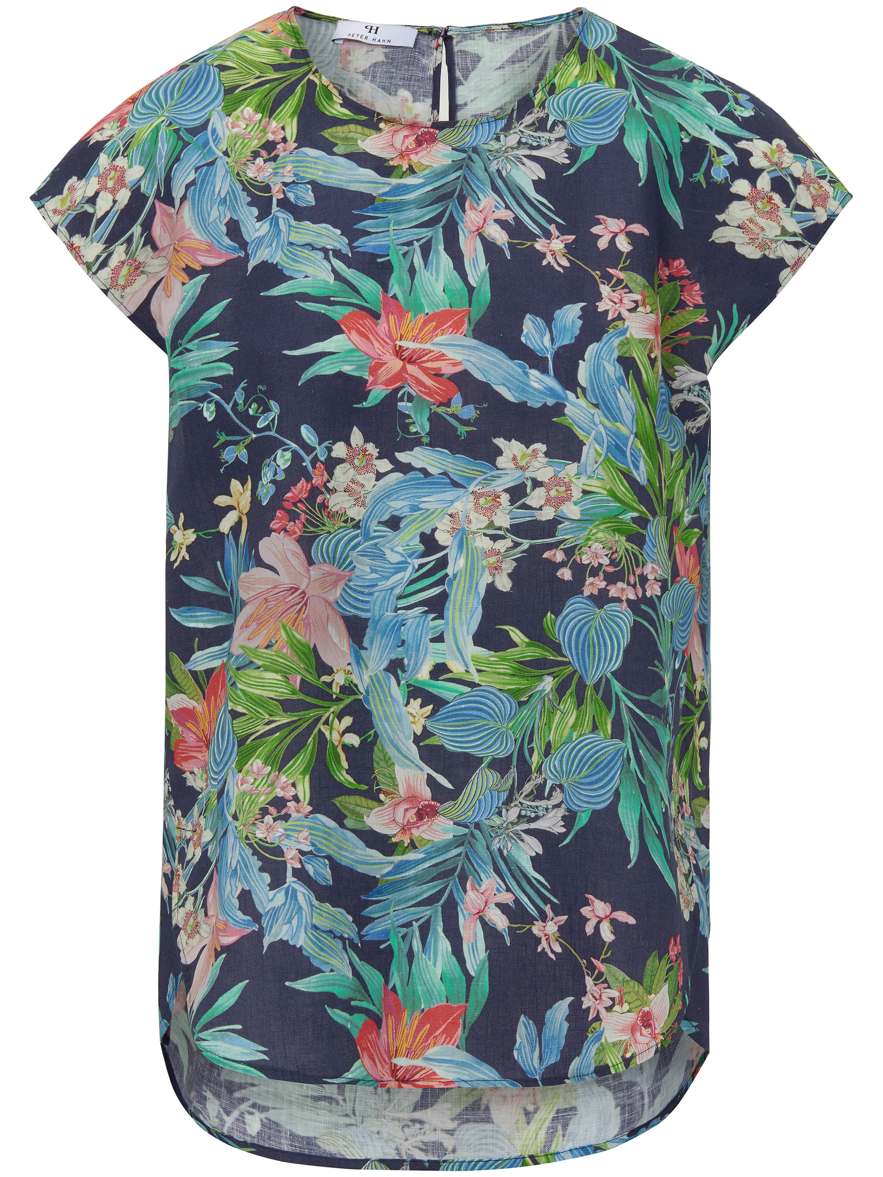 La blouse 100% lin Peter Hahn multicolore taille 48