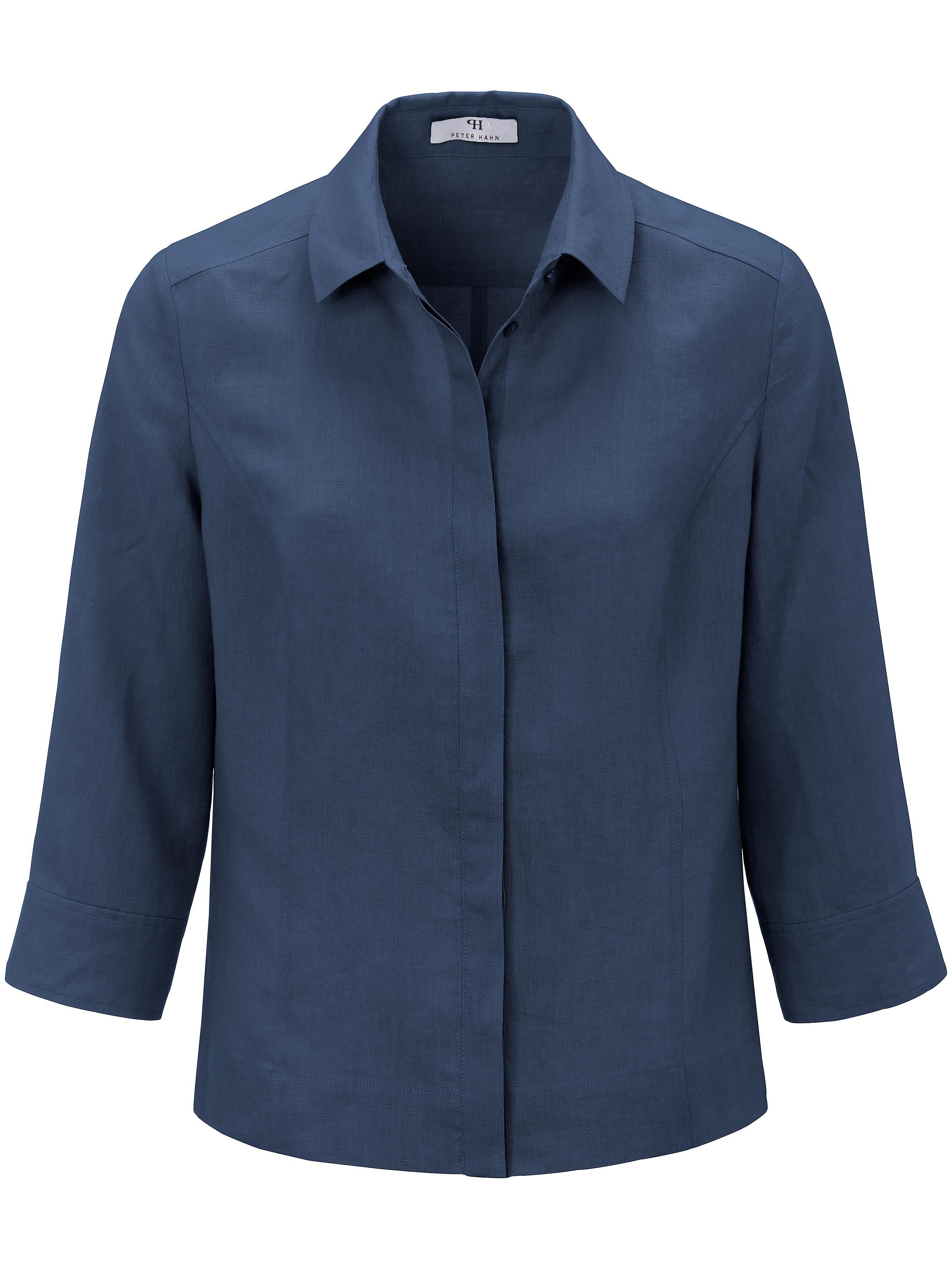 Blouse Van 100 Linnen Met 34 Mouwen Peter Hahn Blauw peter hahn kopen in de aanbieding Blouse Van 100 Linnen Met 34 Mouwen Peter Hahn Blauw peter hahn kopen in de aanbieding