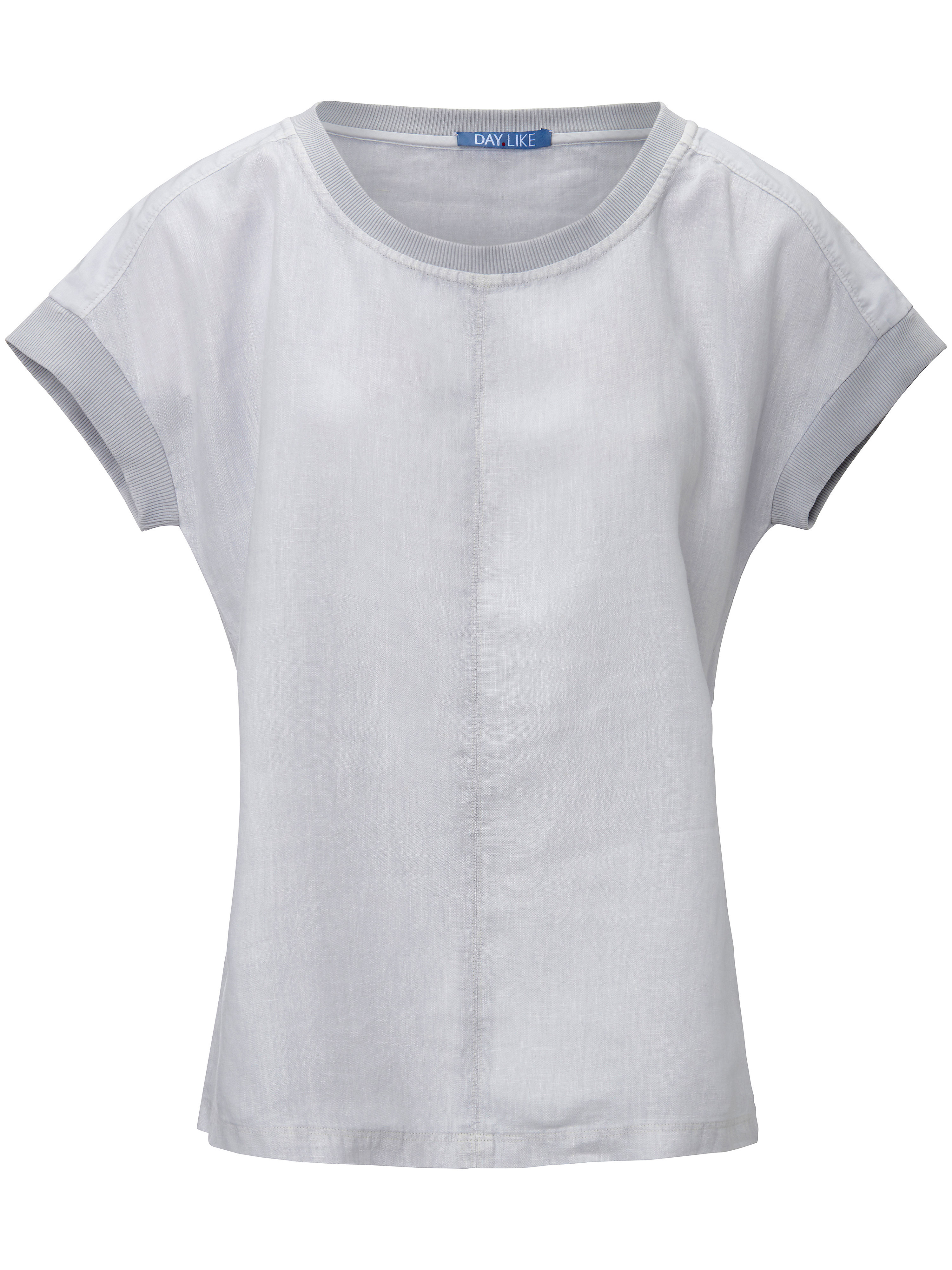 Blouseshirt Van 100 Linnen Daylike Blauw daylike kopen in de aanbieding