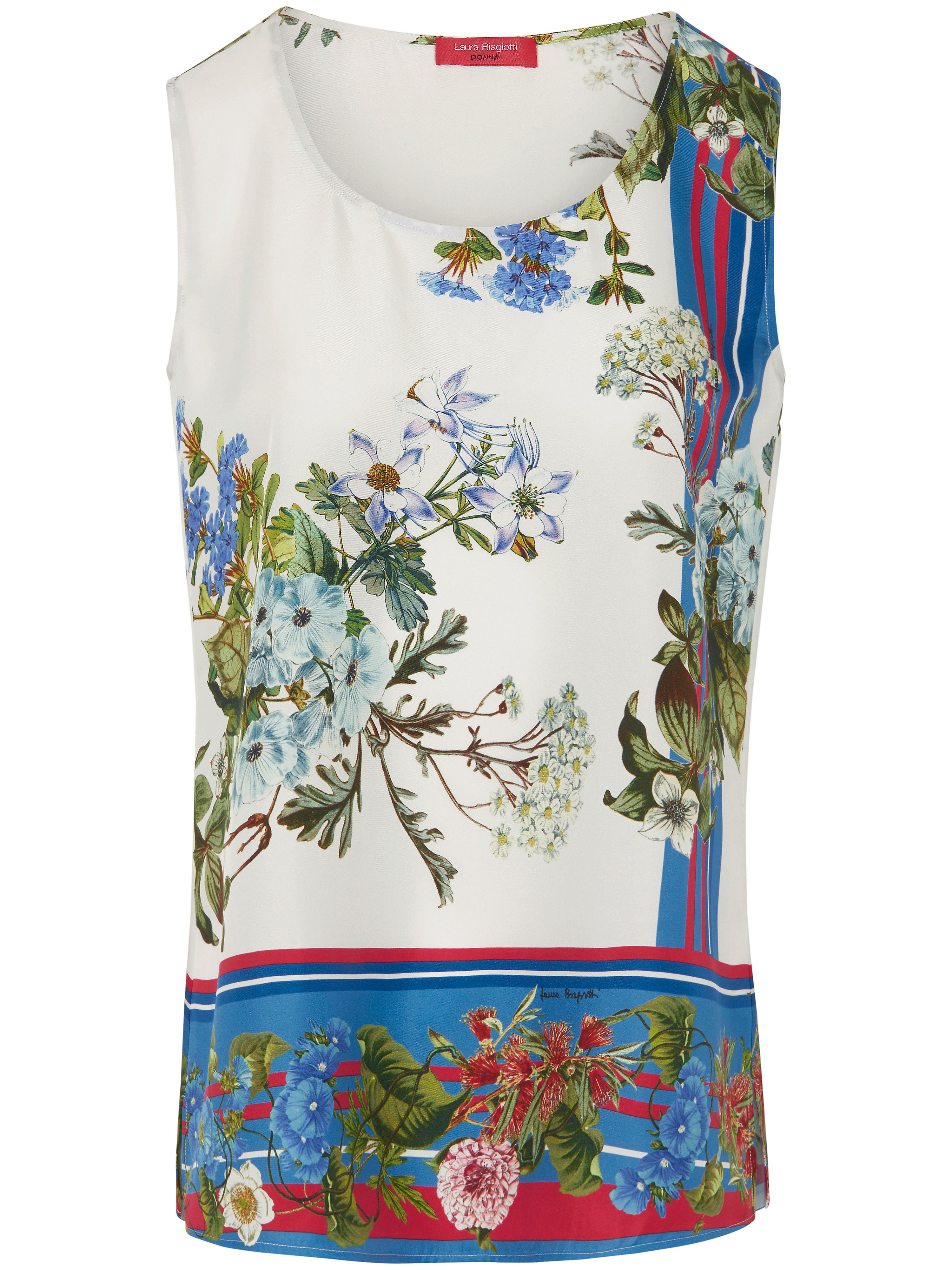 Top Van 100 Zijde Laura Biagiotti Donna Multicolour laura biagiotti donna kopen in de aanbieding Top Van 100 Zijde Laura Biagiotti Donna Multicolour laura biagiotti donna kopen in de aanbieding