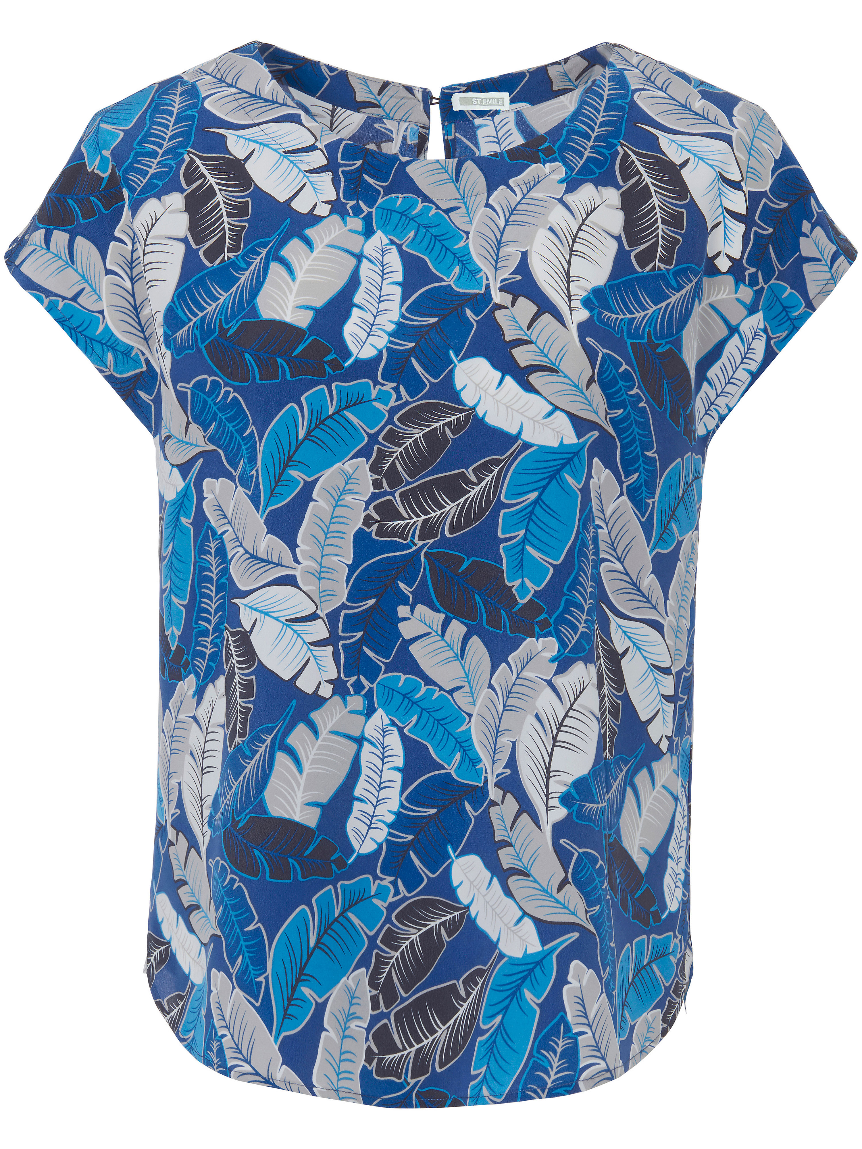La blouse 100% soie St. Emile multicolore taille 38