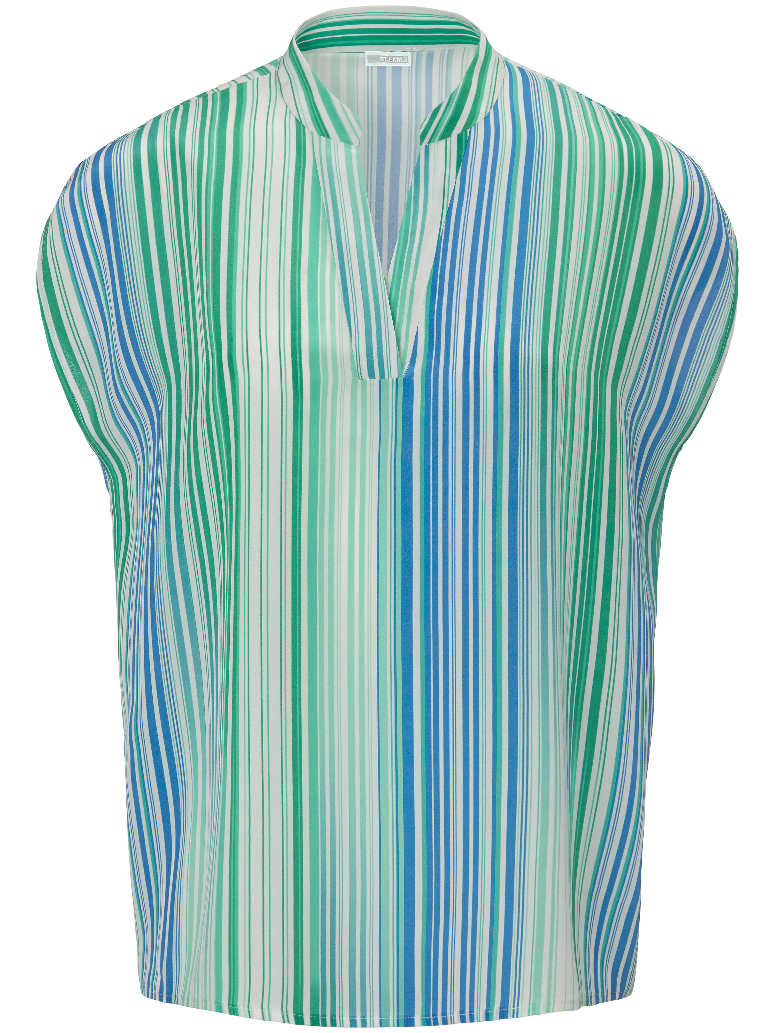 La blouse 100% soie St. Emile multicolore taille 42