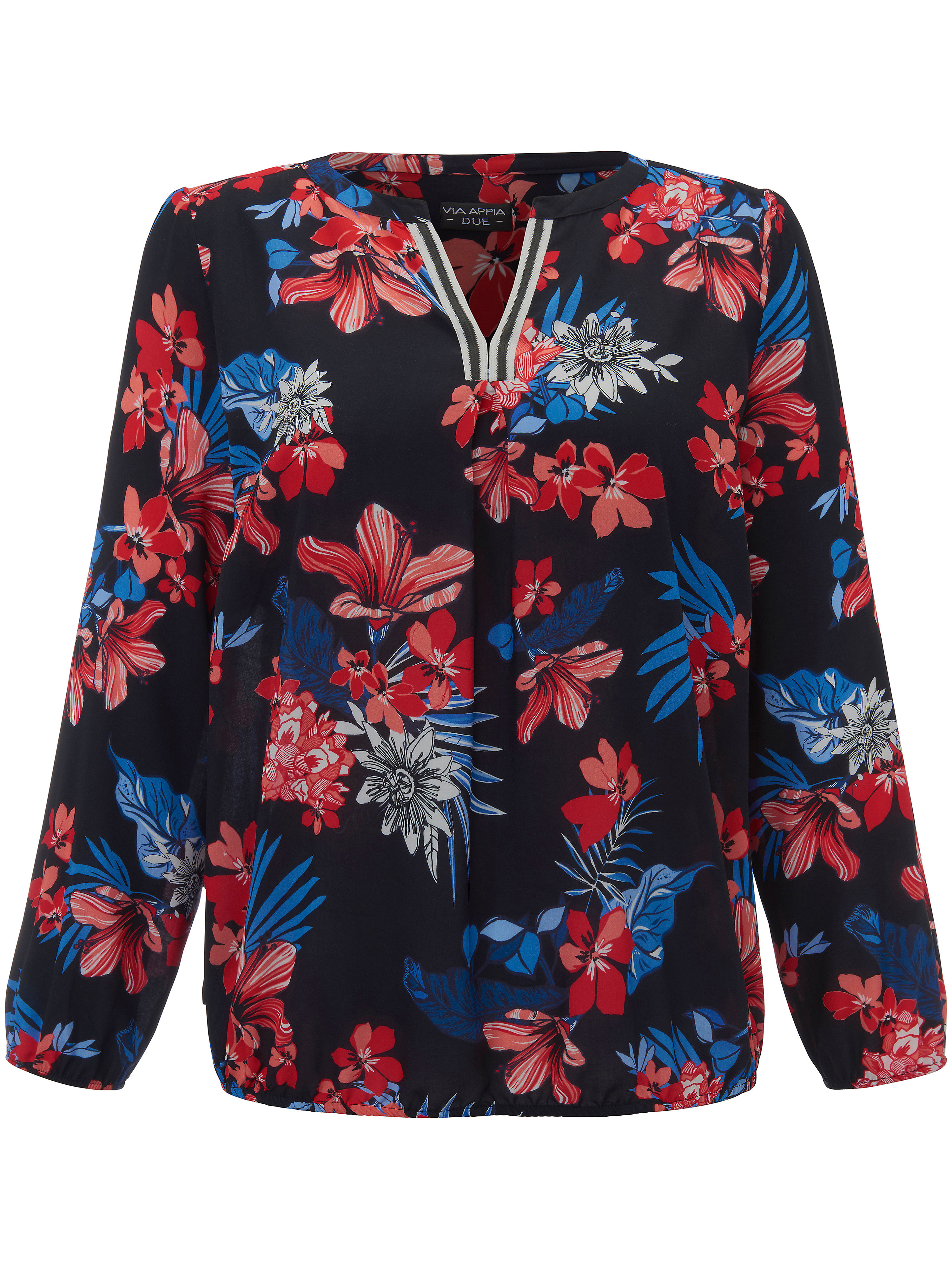 Blouse Van Via Appia Due Multicolour via appia due kopen in de aanbieding