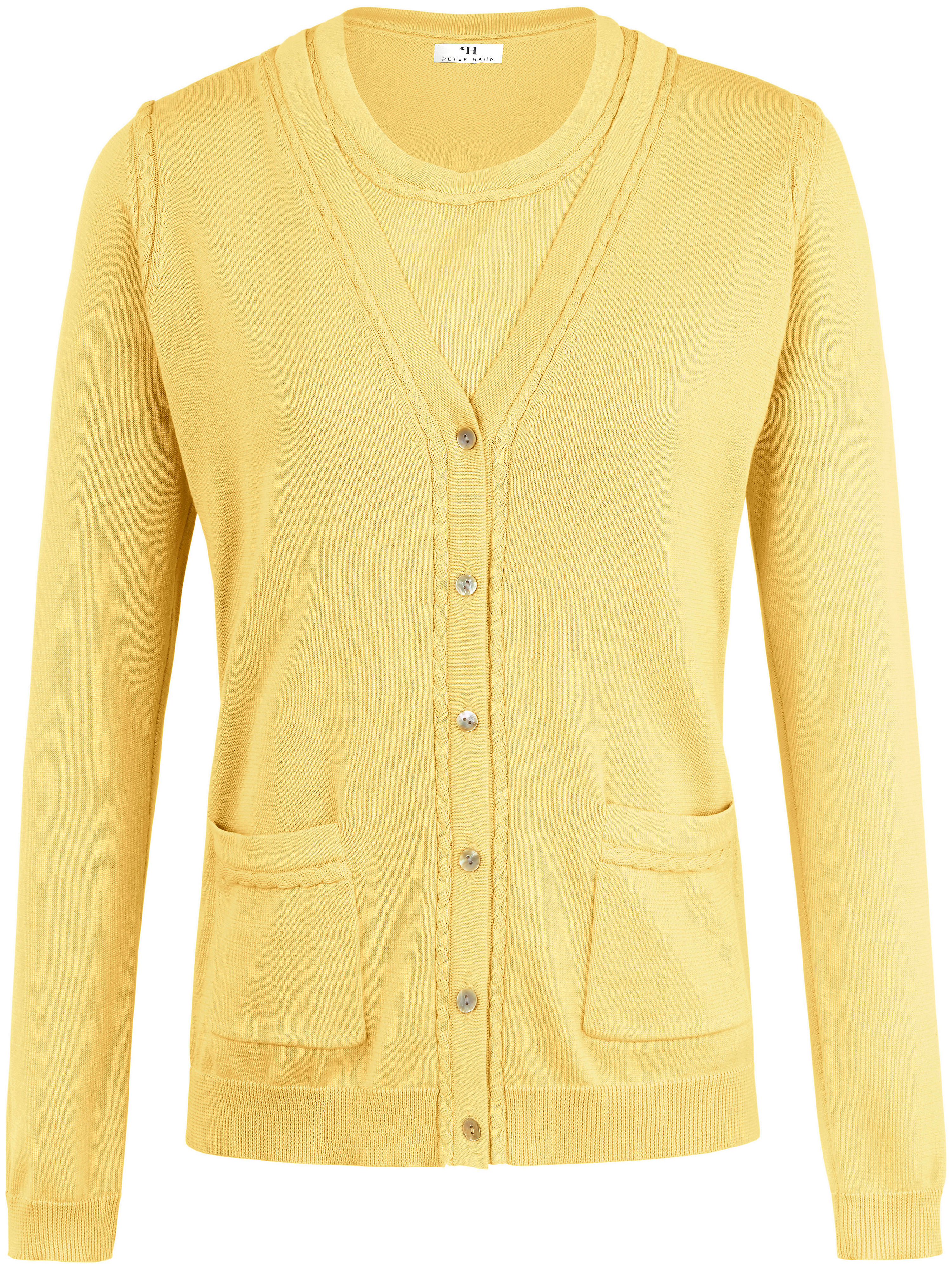 Twinset Van Peter Hahn Geel peter hahn kopen in de aanbieding Twinset Van Peter Hahn Geel peter hahn kopen in de aanbieding