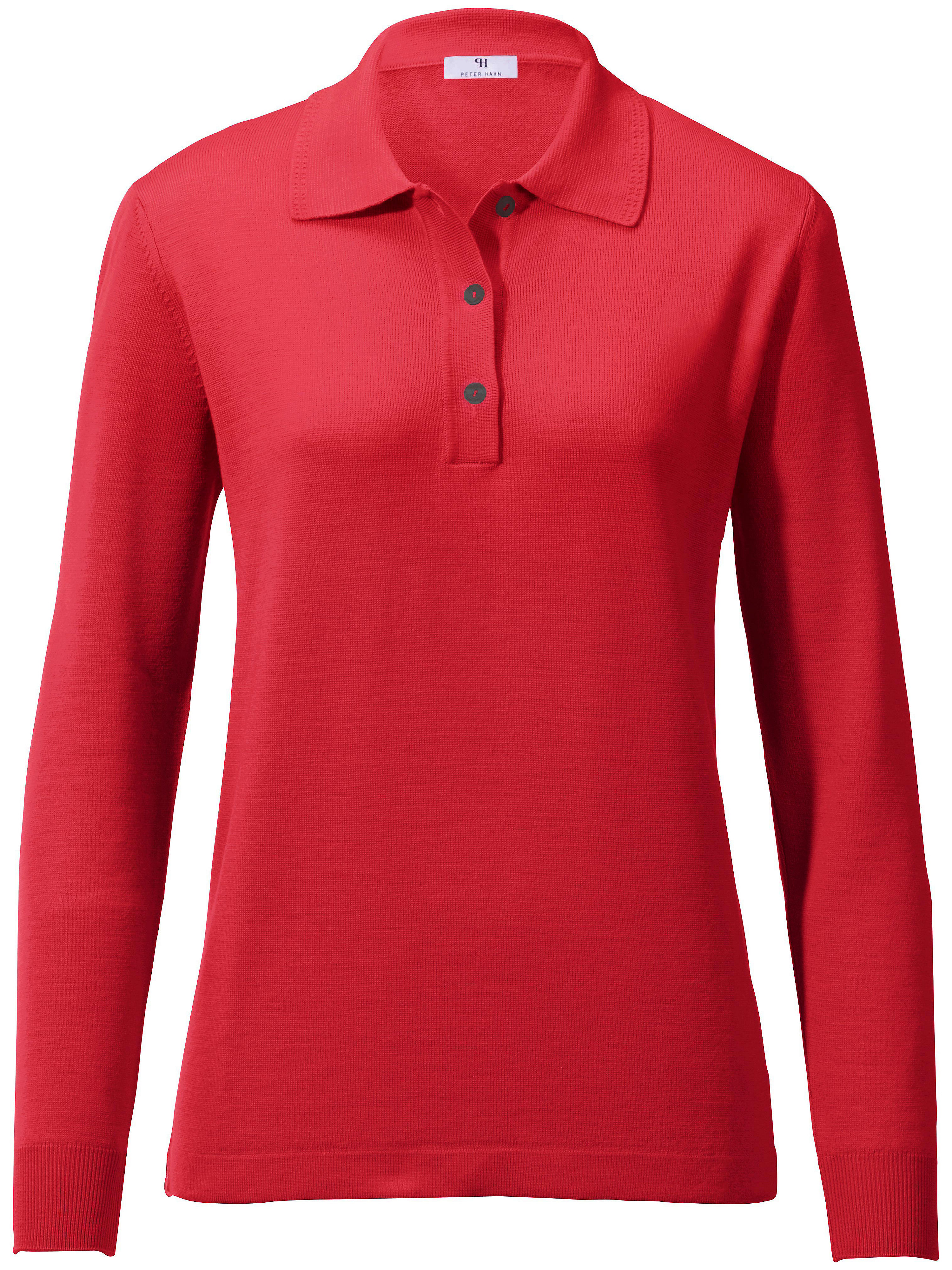 Polotrui Van 100 Scheerwol Model Isolde Peter Hahn Rood peter hahn kopen in de aanbieding