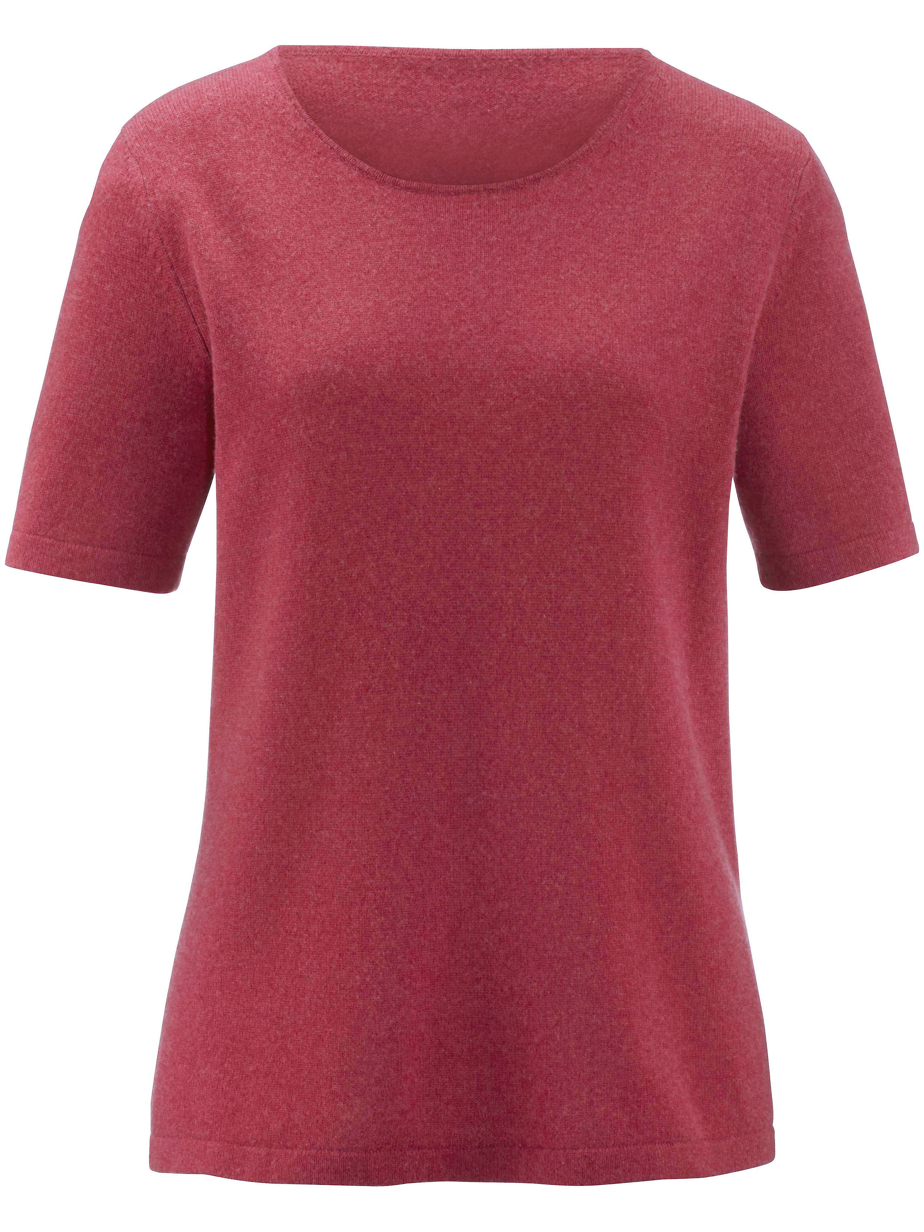 Trui Van Zijde En Kasjmier Met Korte Mouwen Peter Hahn Rood peter hahn kopen in de aanbieding