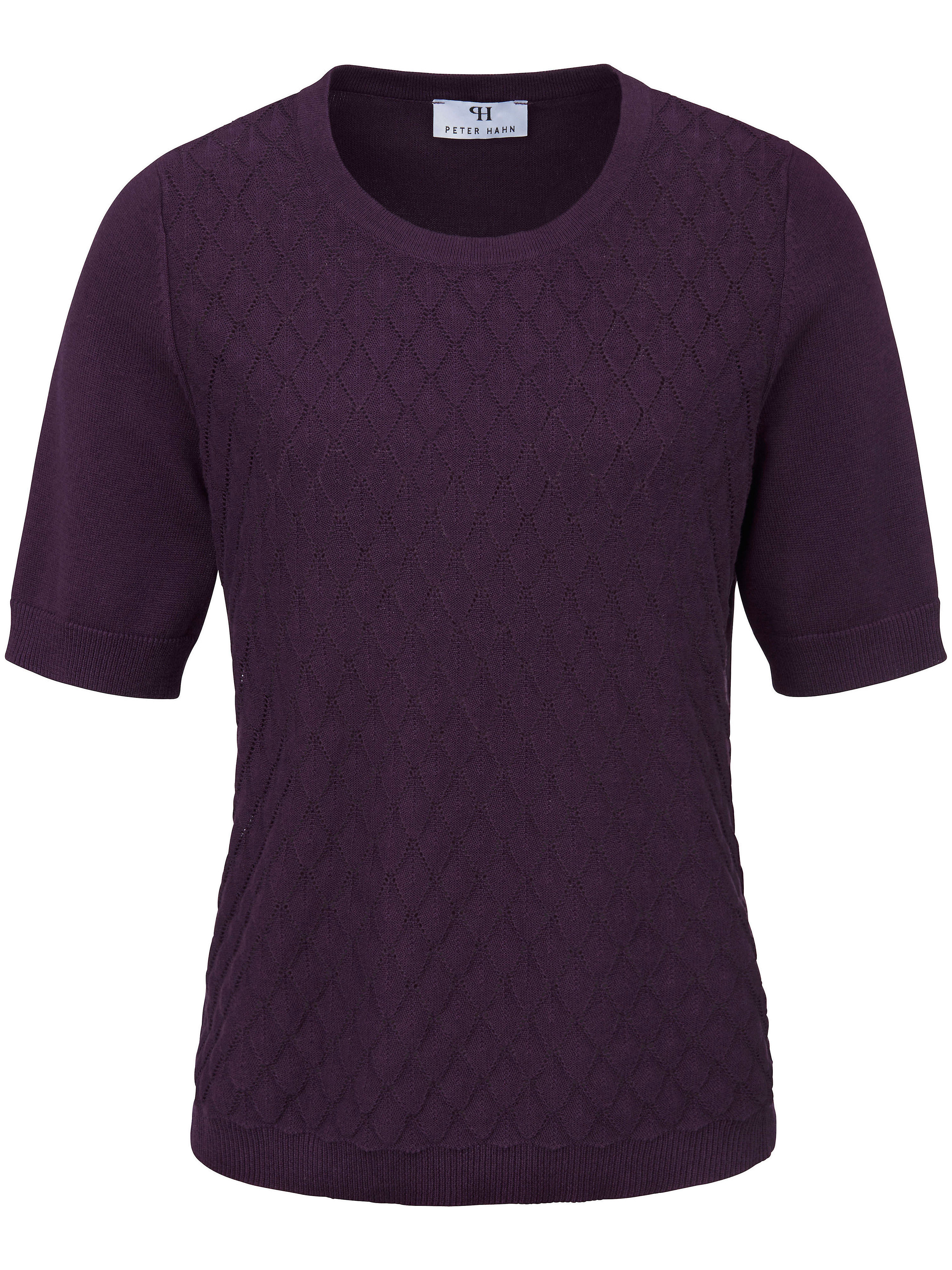 Trui Met Korte Mouwen Van Peter Hahn Paars peter hahn kopen in de aanbieding