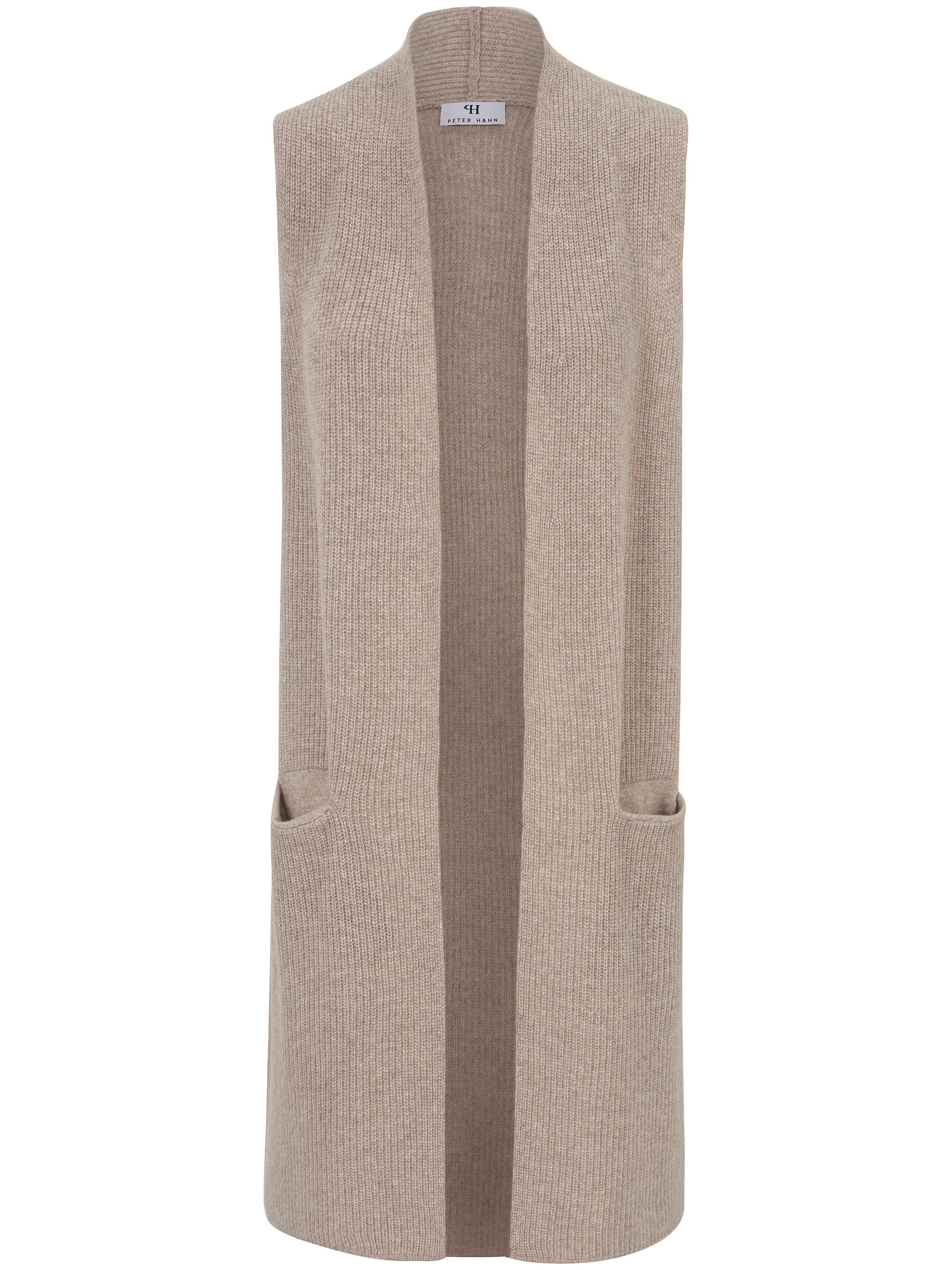 Le gilet 100% laine vierge Peter Hahn marron taille 42