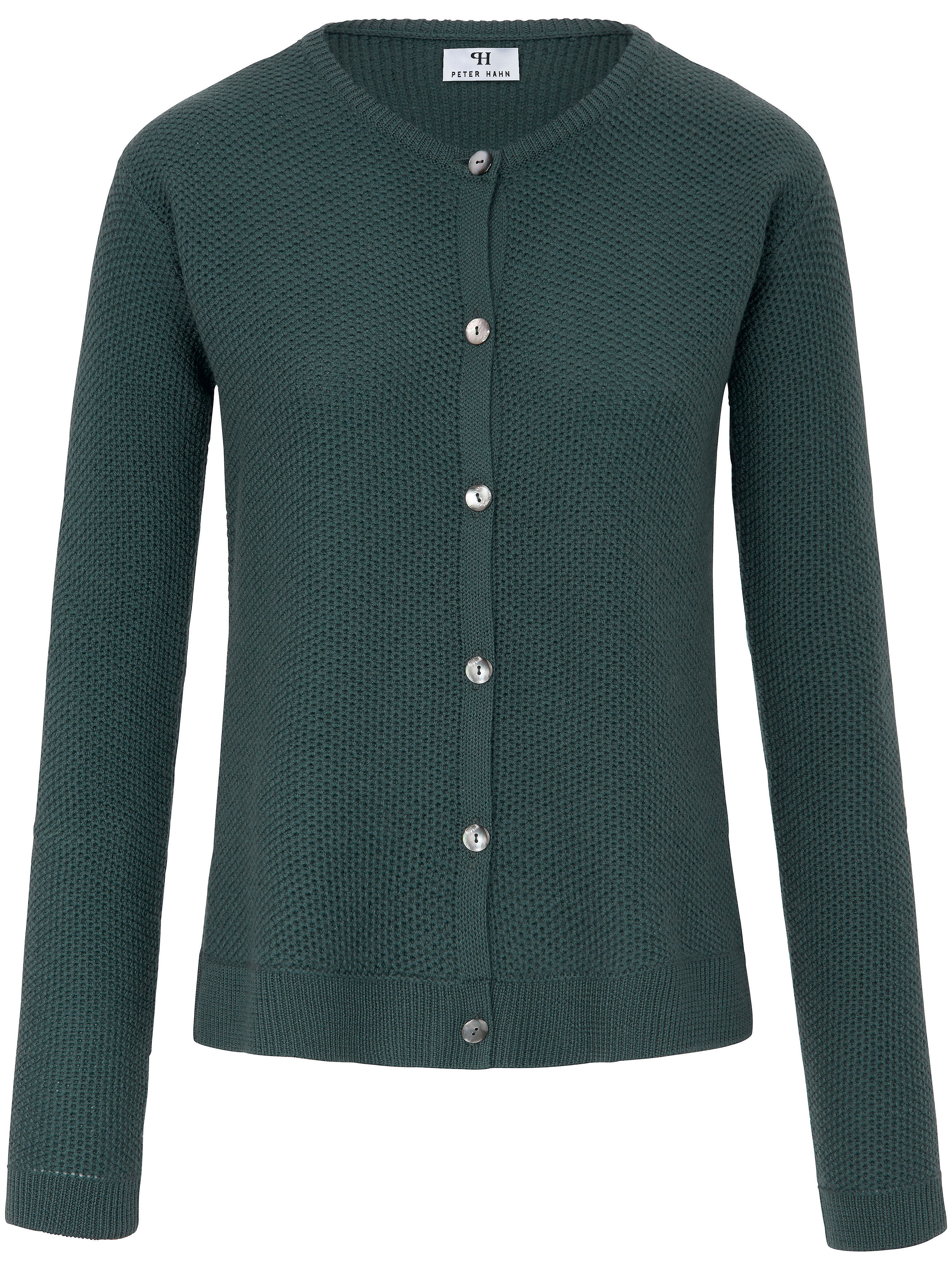 La veste 100% laine vierge Peter Hahn vert taille 40
