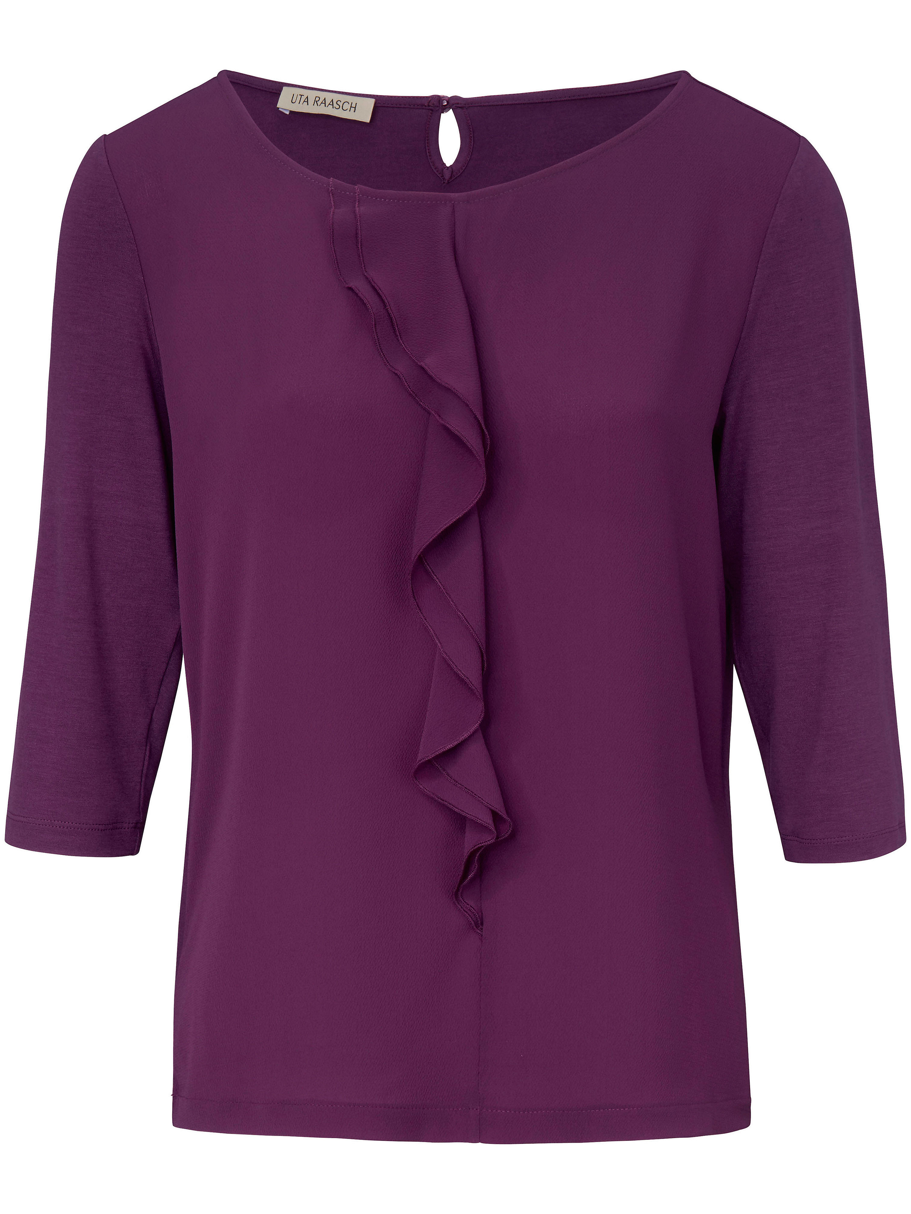 Le T-shirt manches 3/4 Uta Raasch mauve taille 50
