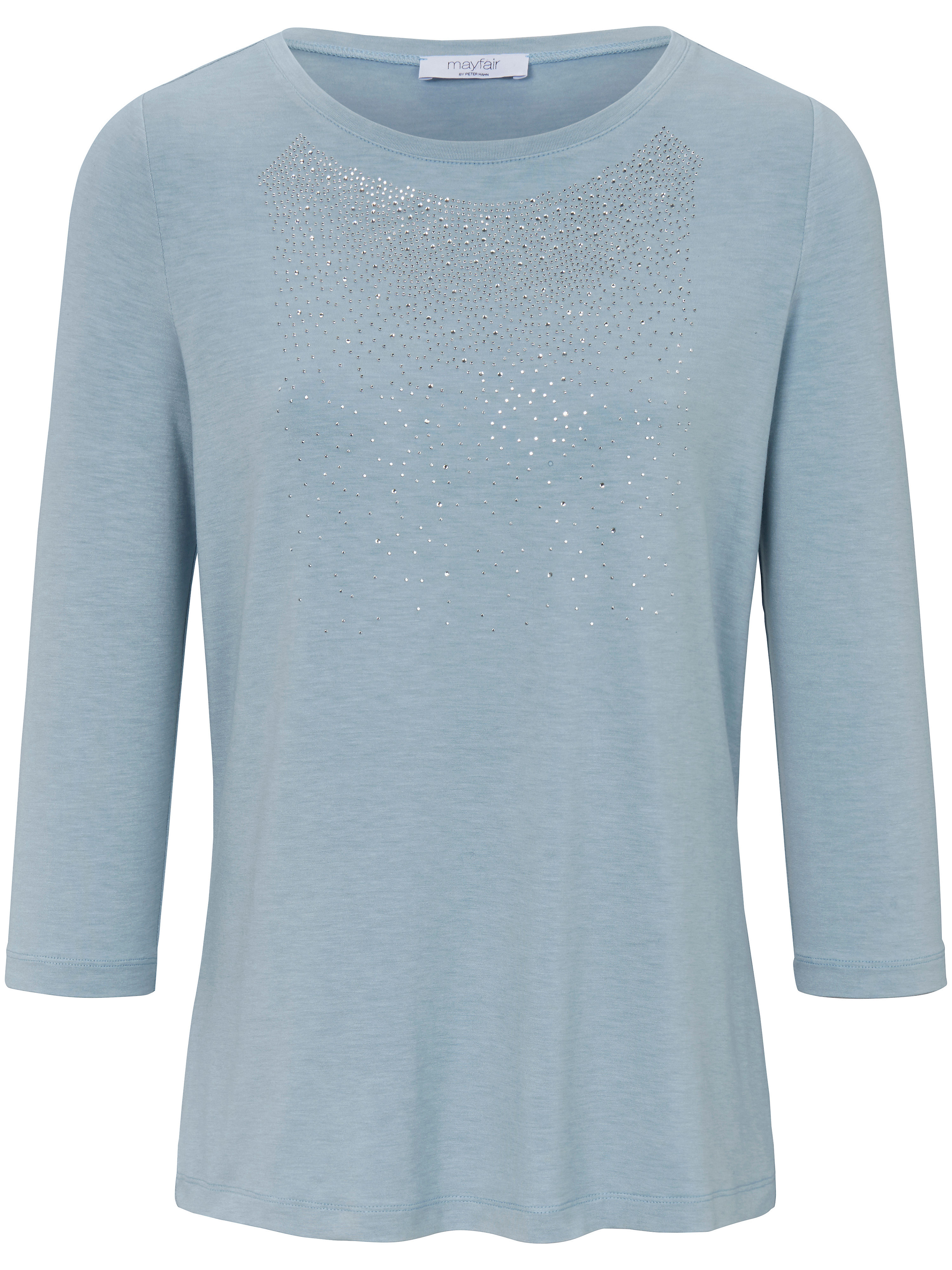Le T-shirt manches 3/4 mayfair by Peter Hahn bleu taille 42