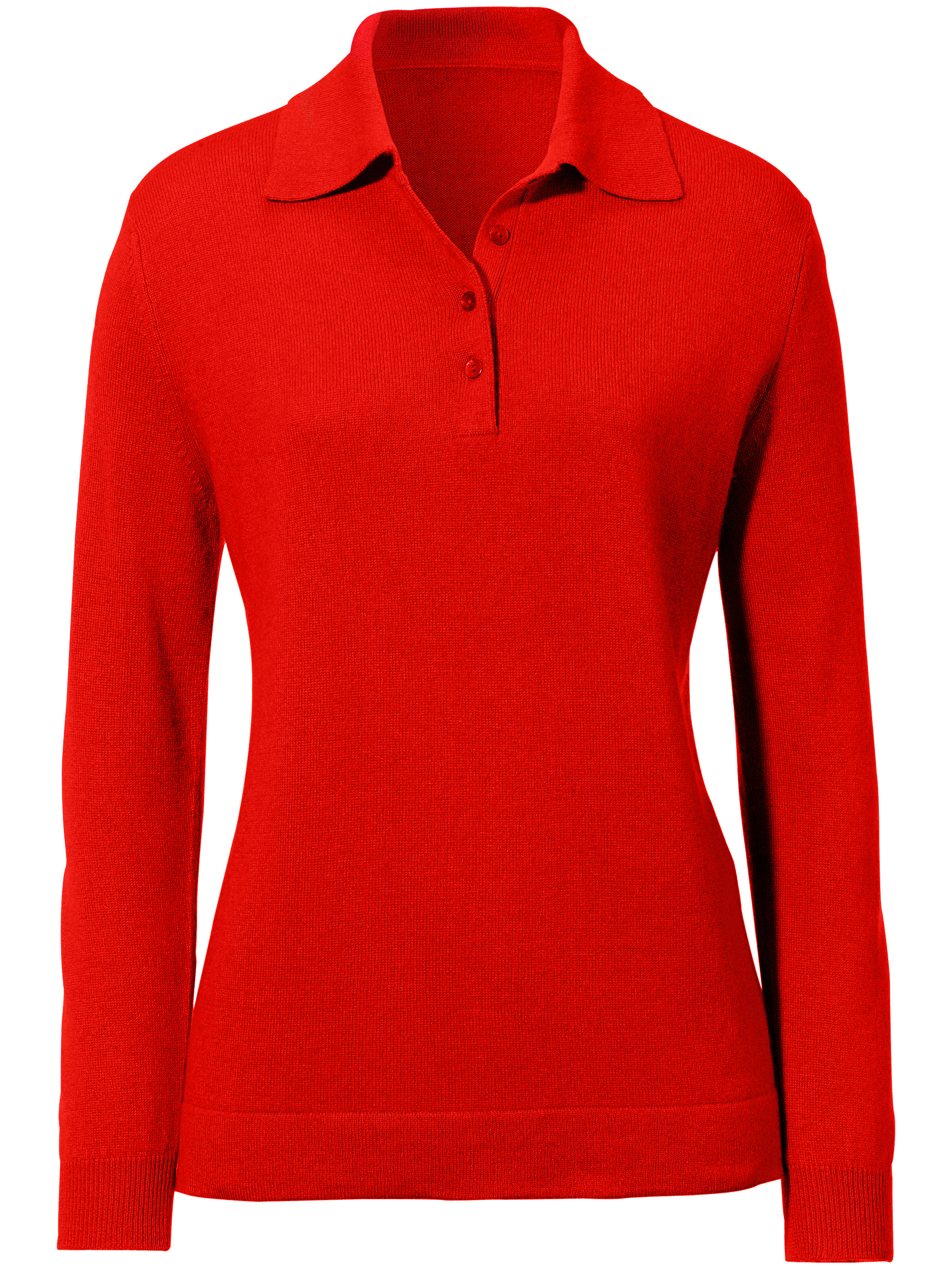 Polotrui Zijde Kasjmier Model Pia Van Peter Hahn Rood peter hahn kopen in de aanbieding