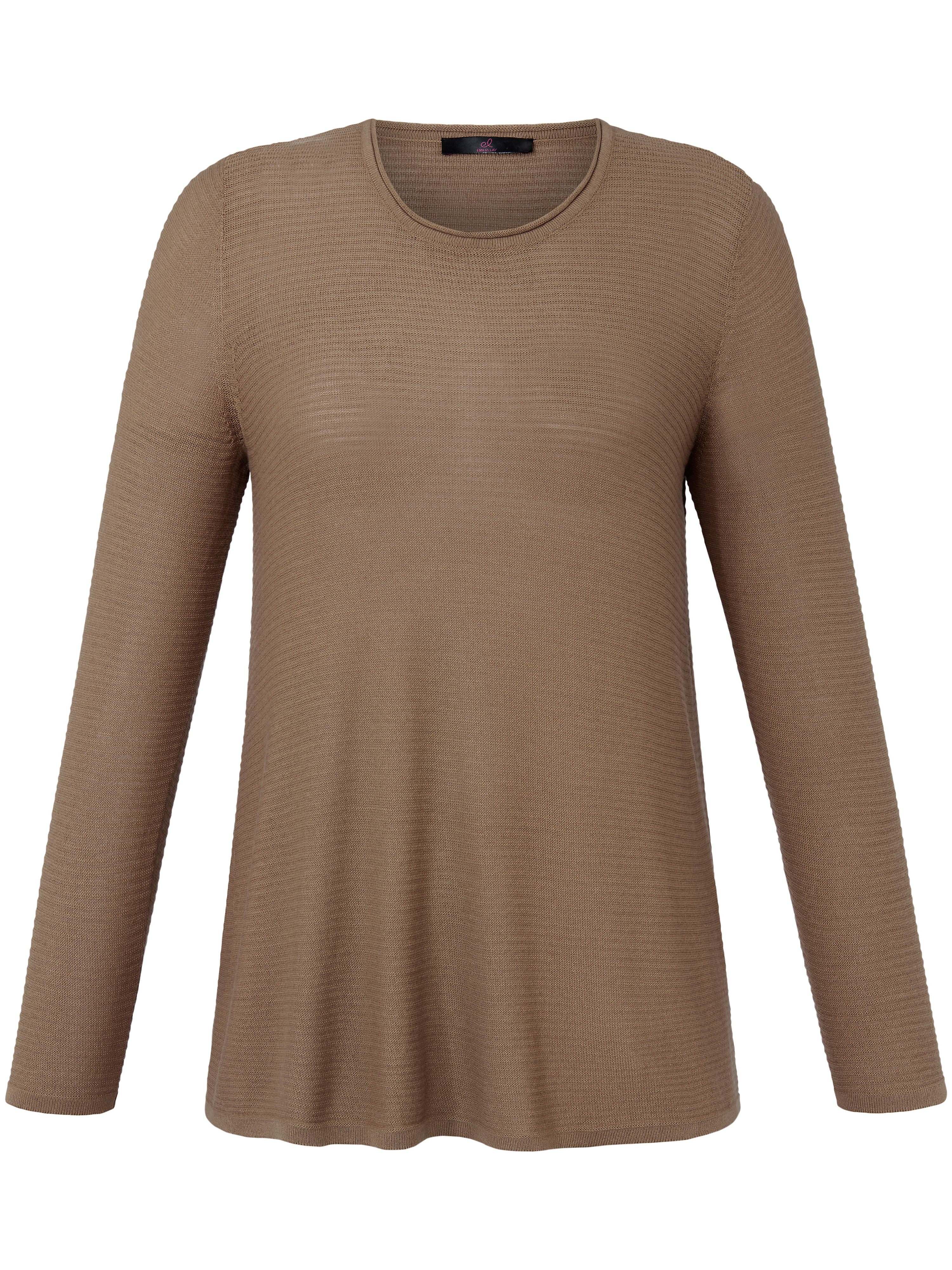 Le pull 100% laine vierge Anna Aura beige taille 58