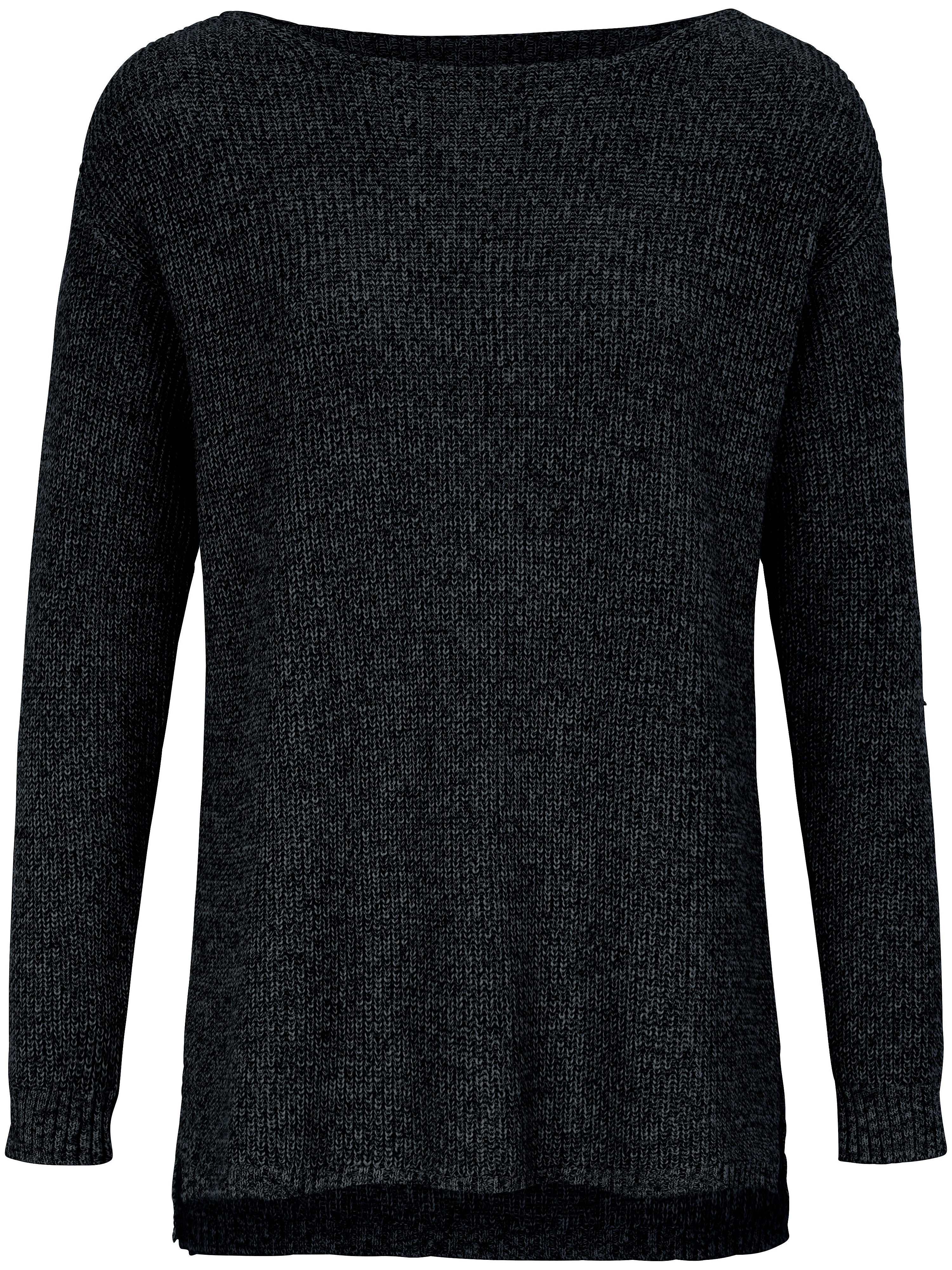 Trui Met Ronde Hals Van Peter Hahn Zwart peter hahn kopen in de aanbieding