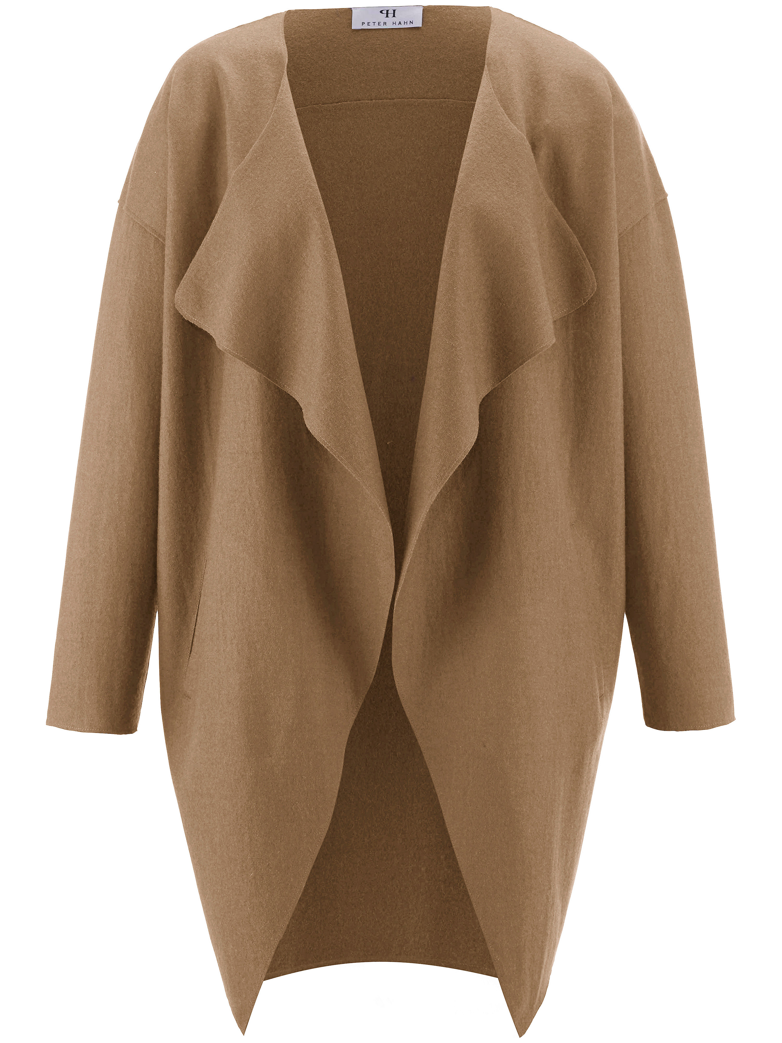 Jas Van 100 Scheerwol Peter Hahn Bruin peter hahn kopen in de aanbieding