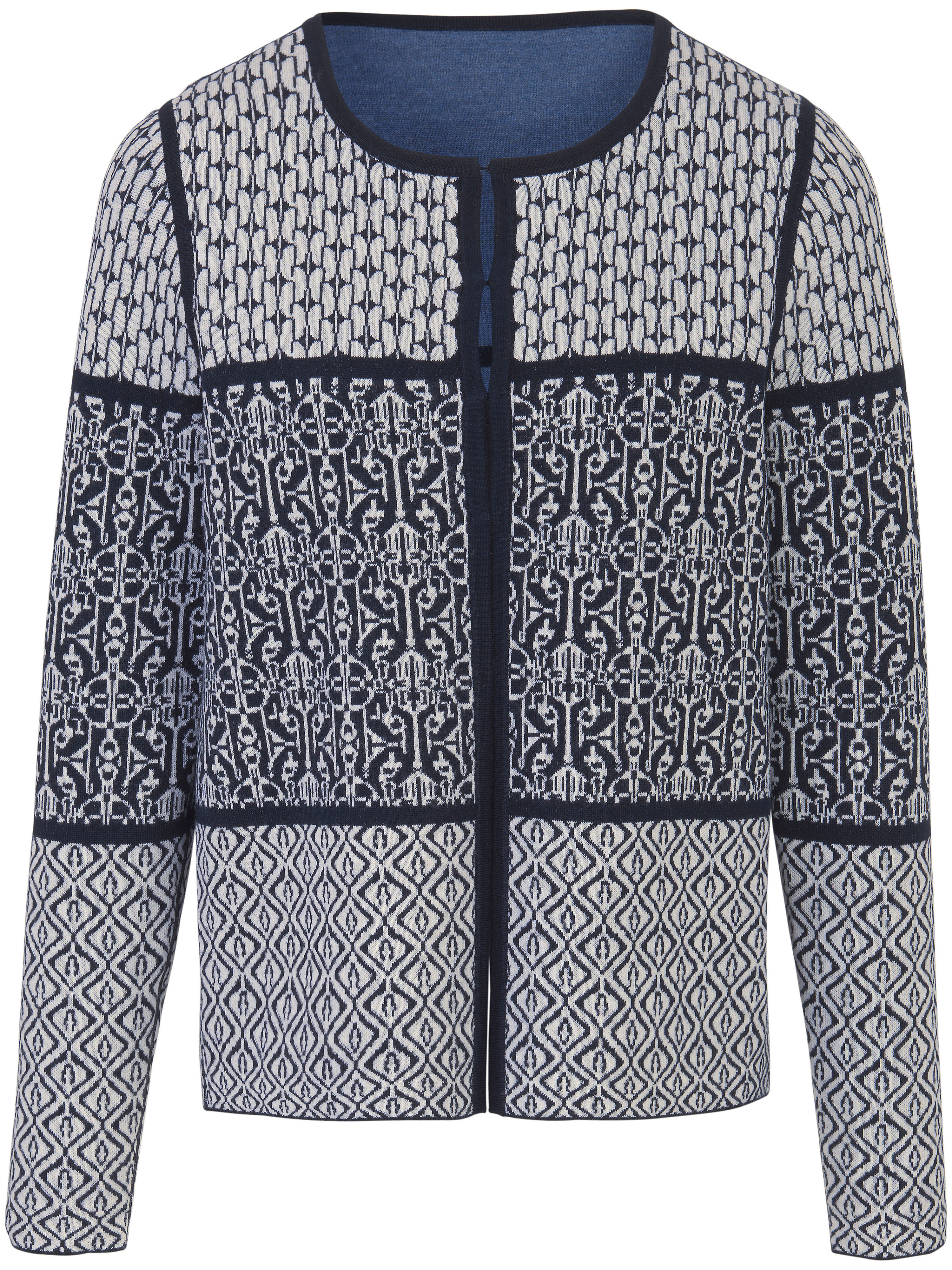 La veste maille Peter Hahn bleu taille 44