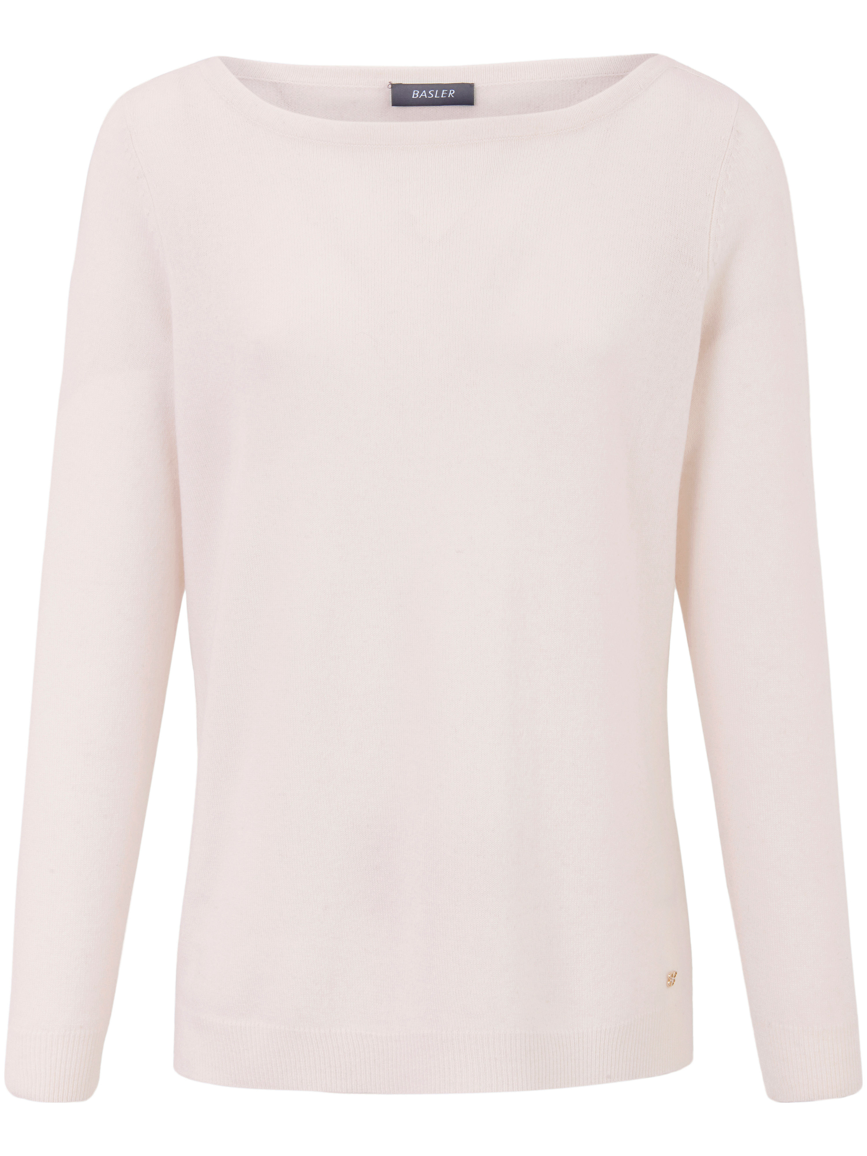 Le pull 100% cachemire Basler blanc taille 44