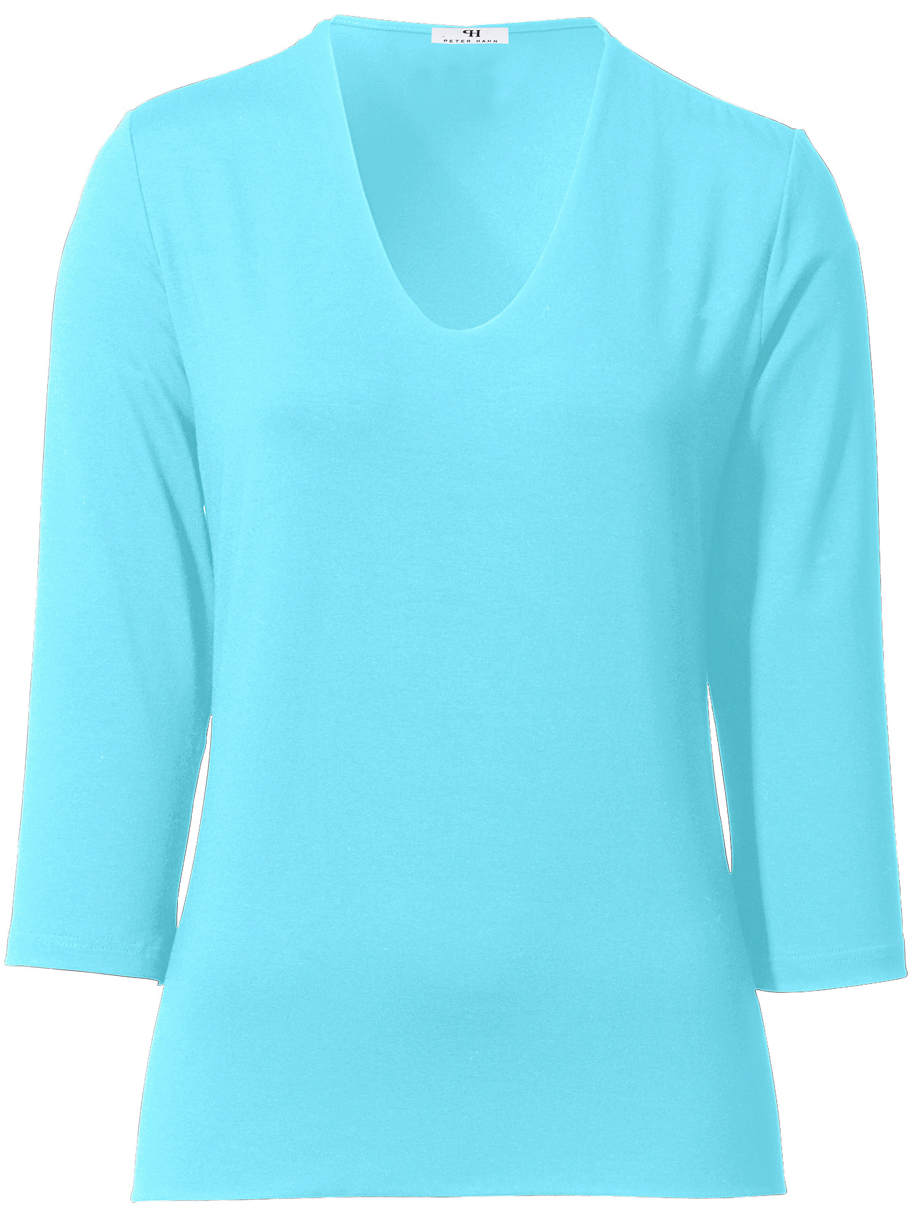 Le T-shirt manches 3/4 Peter Hahn turquoise taille 48