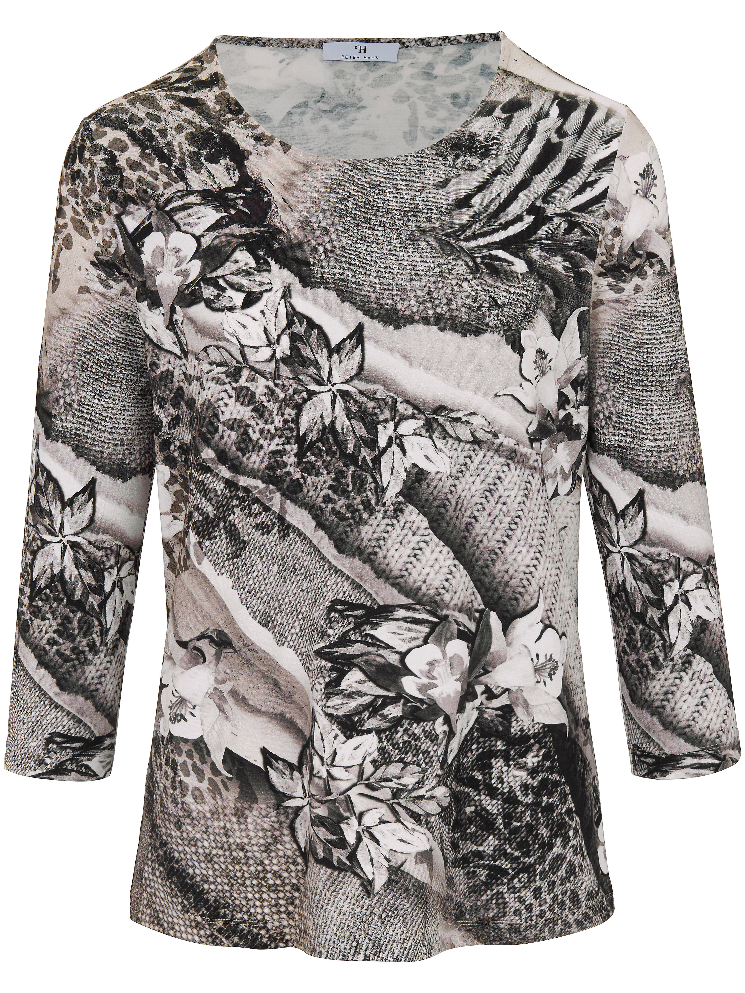 Le T-shirt manches 3/4 Peter Hahn multicolore taille 48