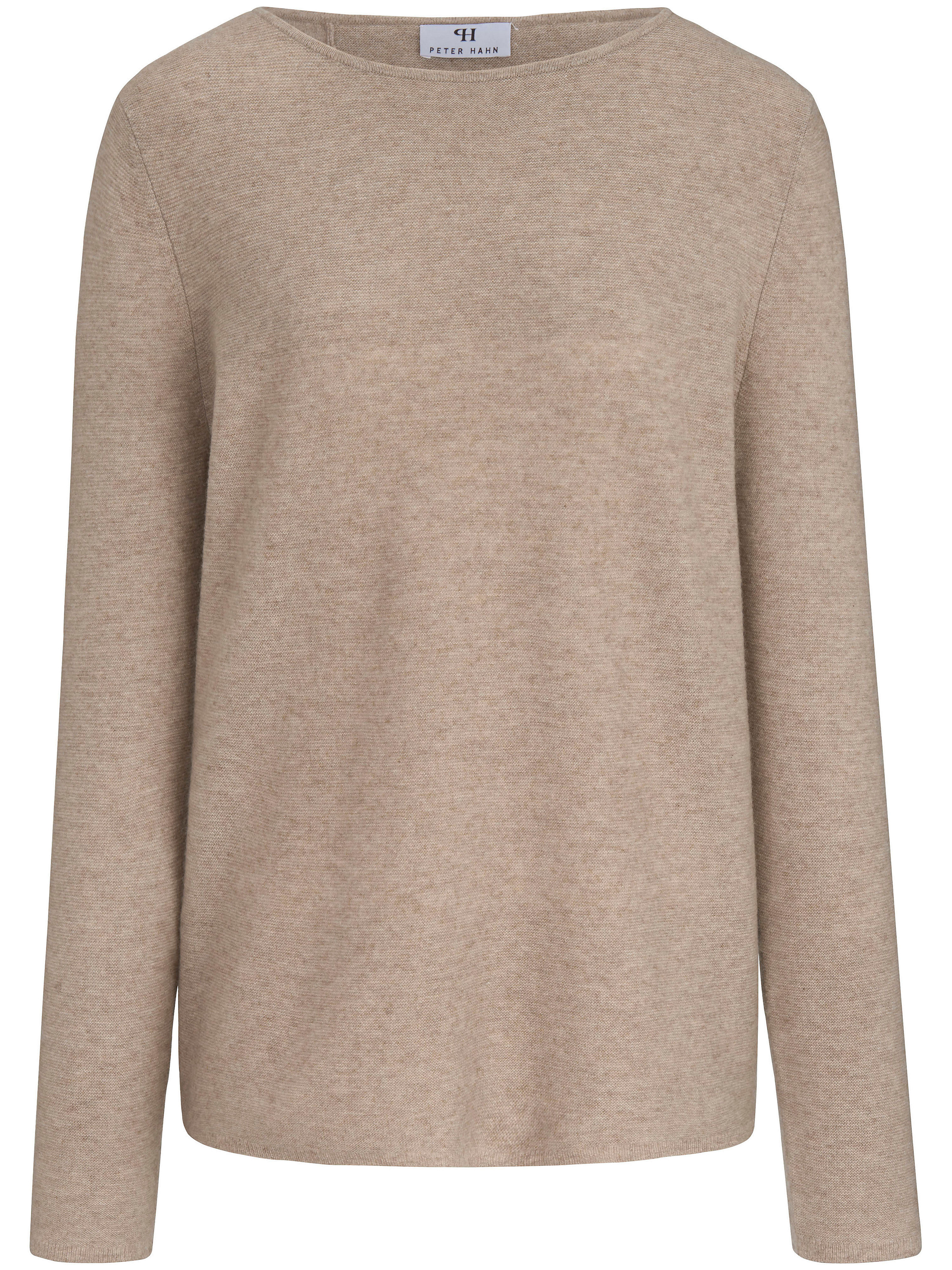 Trui Met Boothals Van 100 Scheerwol Peter Hahn Beige peter hahn kopen in de aanbieding