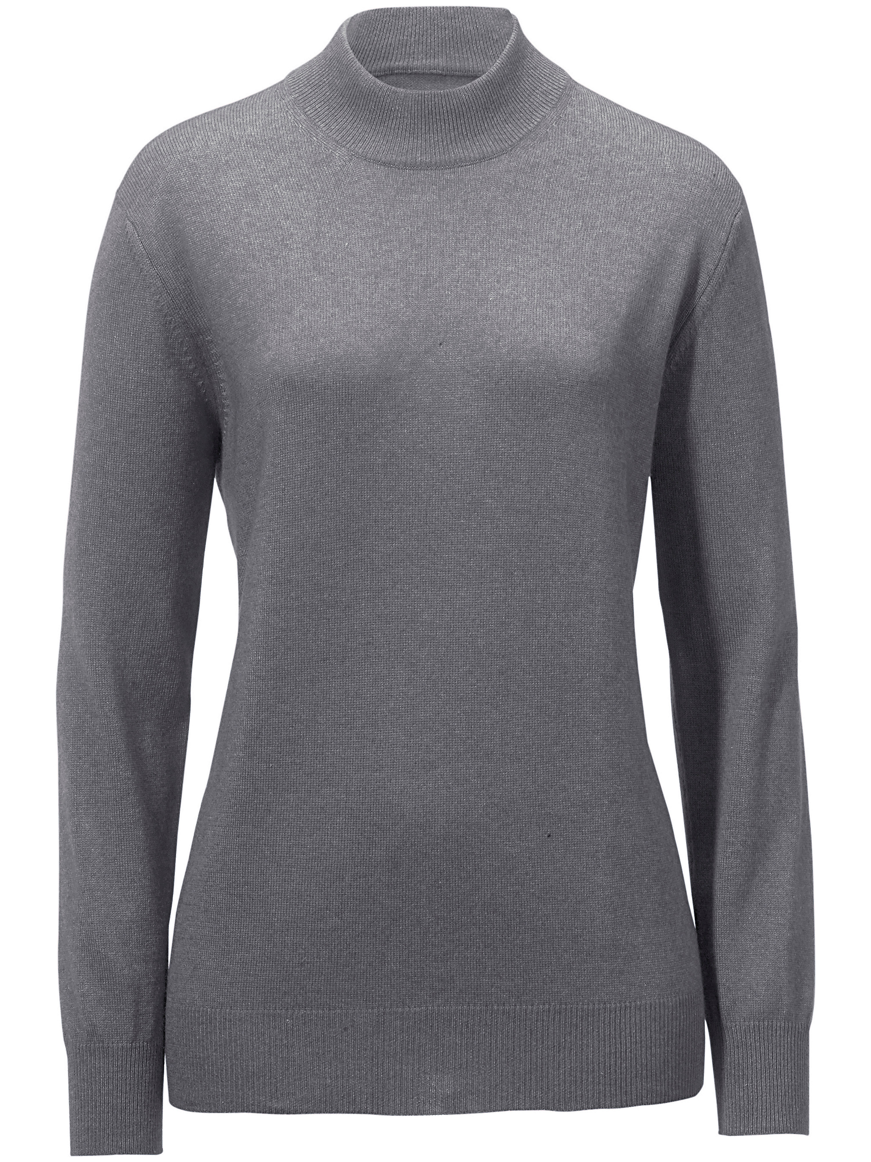 Trui Van Zijde Kasjmier Model Sabrina Peter Hahn Grijs peter hahn kopen in de aanbieding