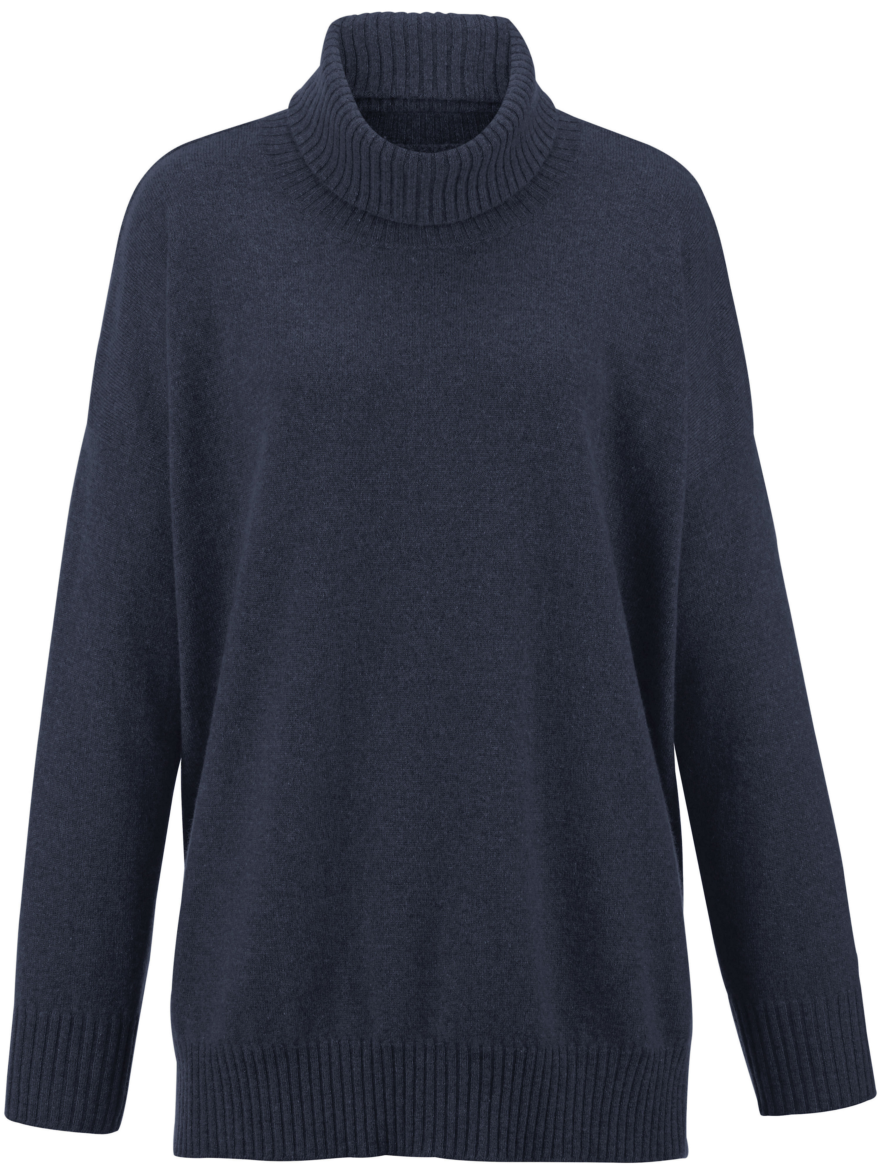 Le pull 100% cachemire Peter Hahn Cashmere bleu taille 48