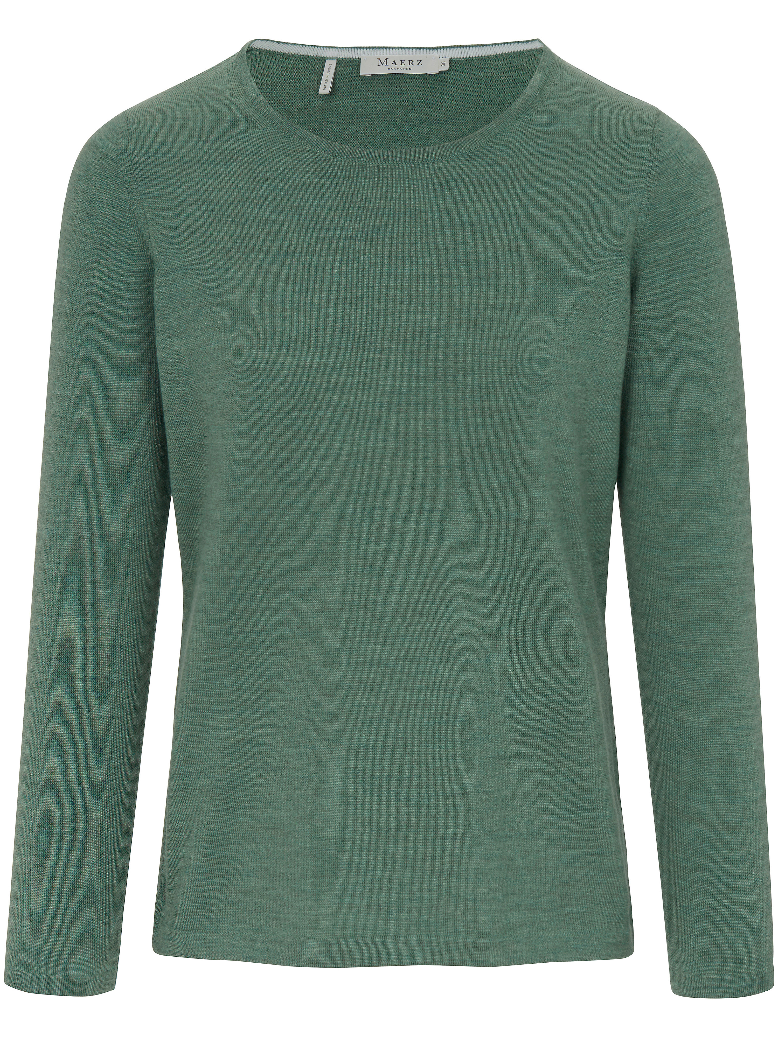 Le pull 100% laine vierge MAERZ Muenchen vert taille 42