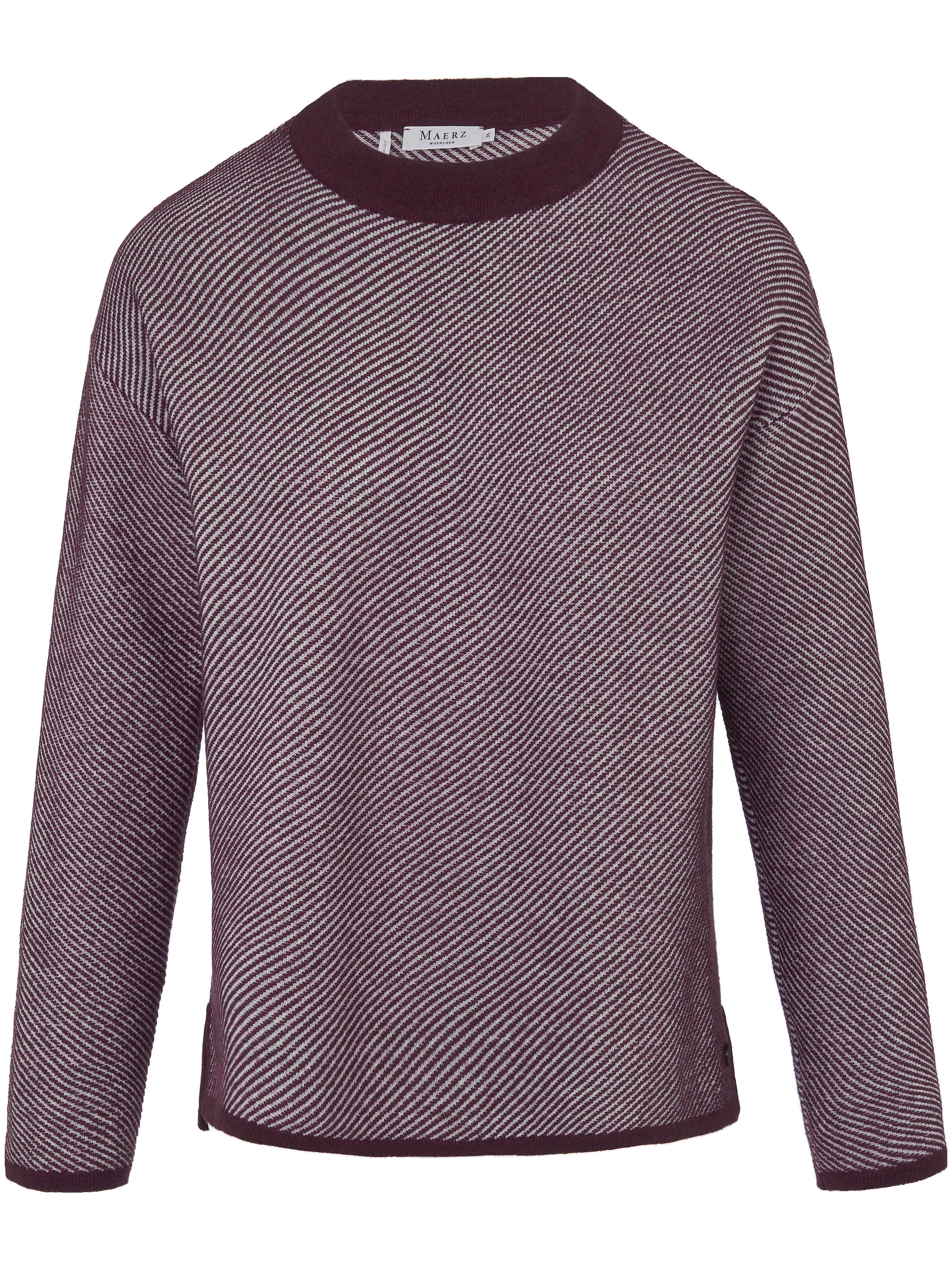 Le pull 100% laine vierge MAERZ Muenchen multicolore taille 44