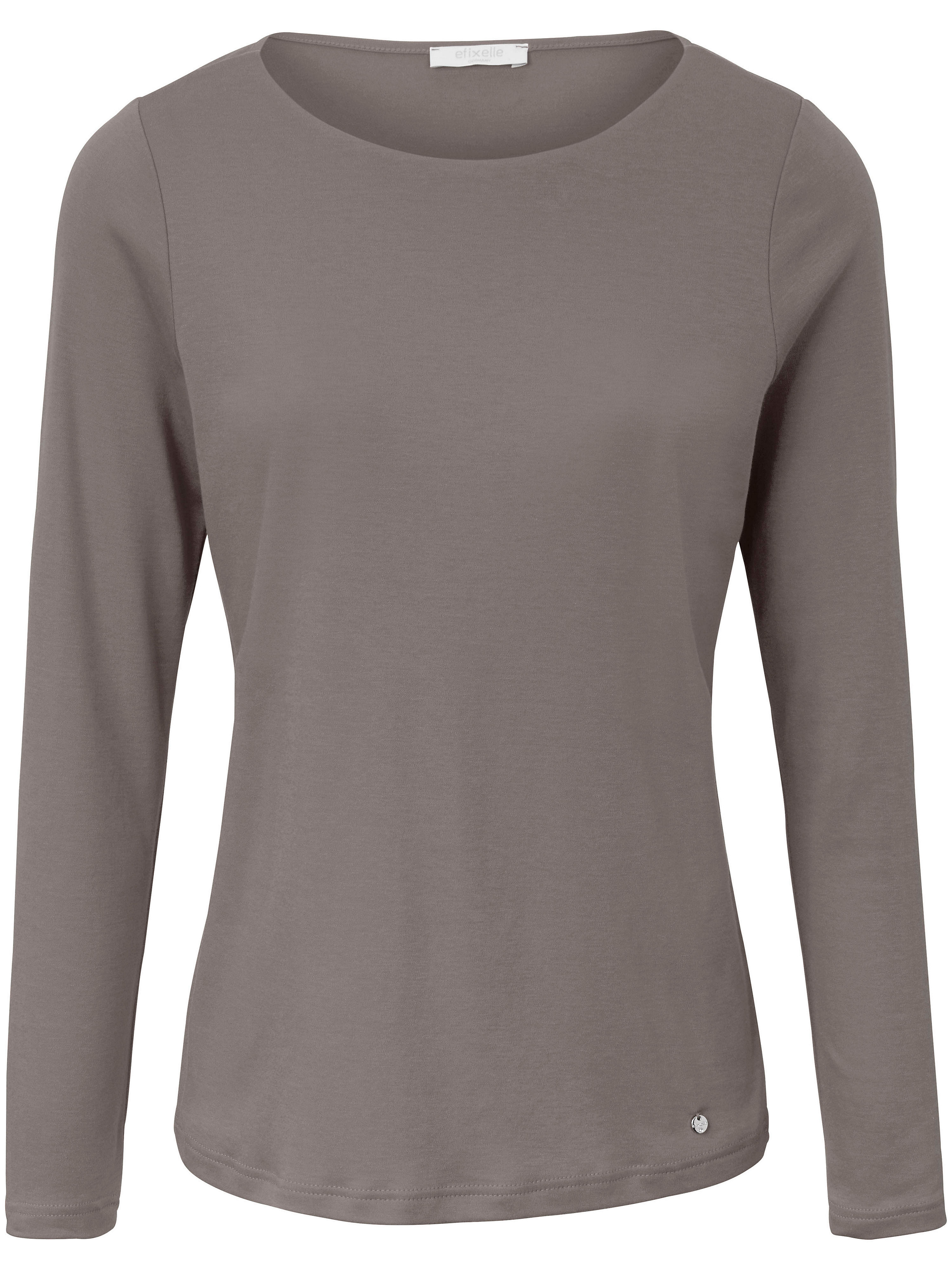 Shirt Met Lange Mouwen Van Efixelle Bruin efixelle kopen in de aanbieding