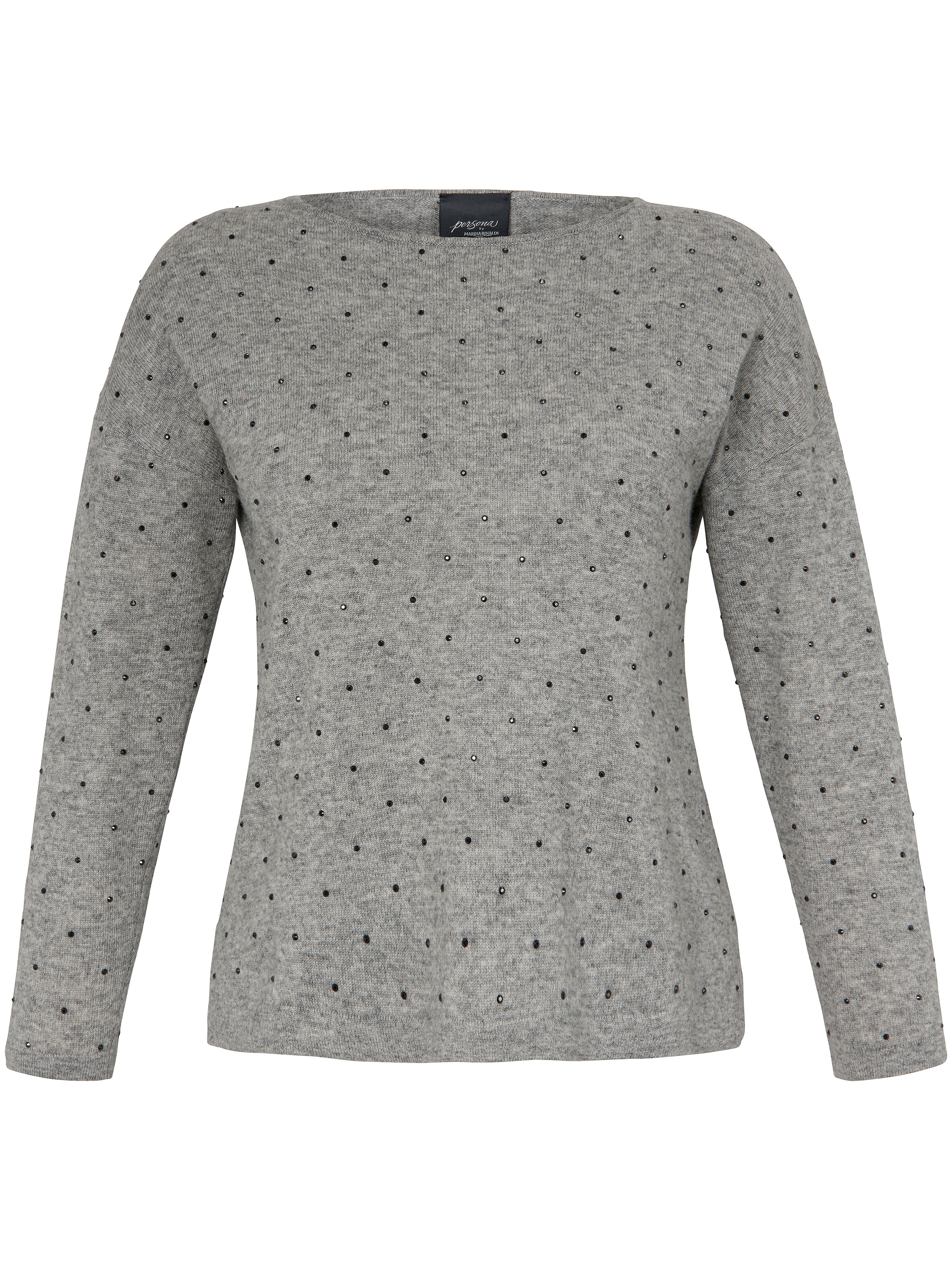 Trui Met Ronde Hals Van Persona By Marina Rinaldi Grijs persona by marina rinaldi kopen in de aanbieding Trui Met Ronde Hals Van Persona By Marina Rinaldi Grijs persona by marina rinaldi kopen in de aanbieding