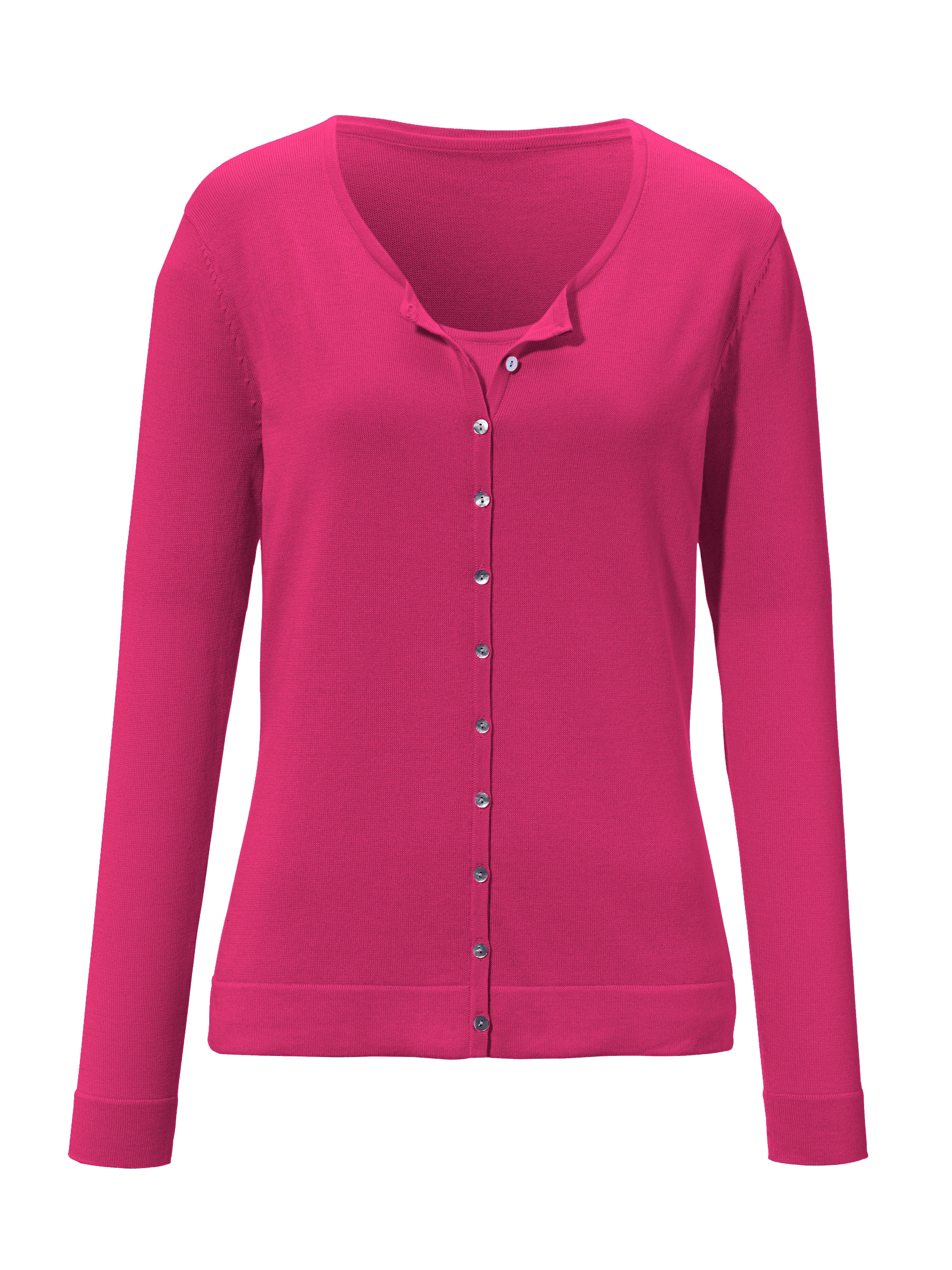 Le Twin-set 100% coton SUPIMA® Peter Hahn fuchsia taille 42