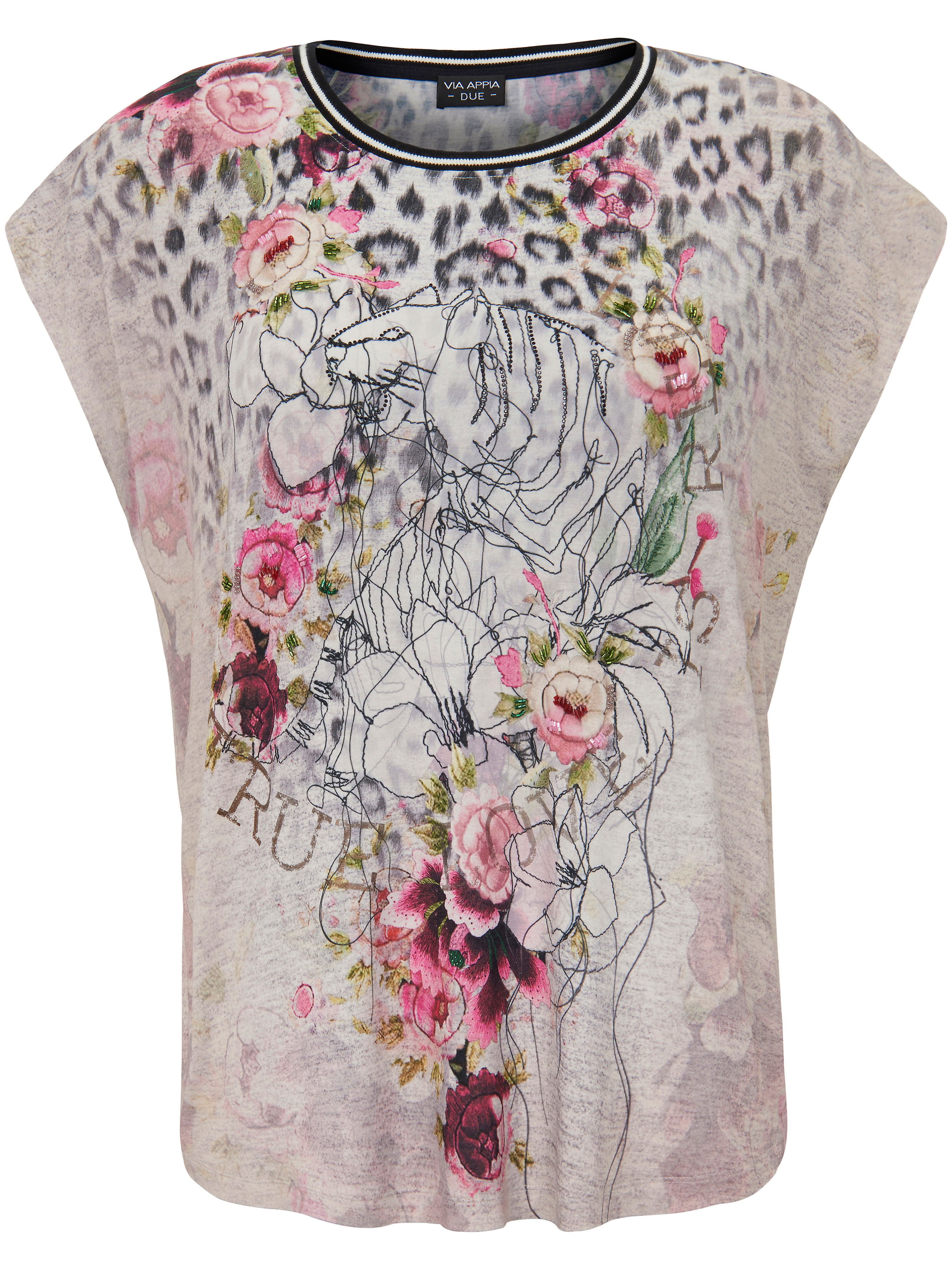 Shirt Van Via Appia Due Beige via appia due kopen in de aanbieding