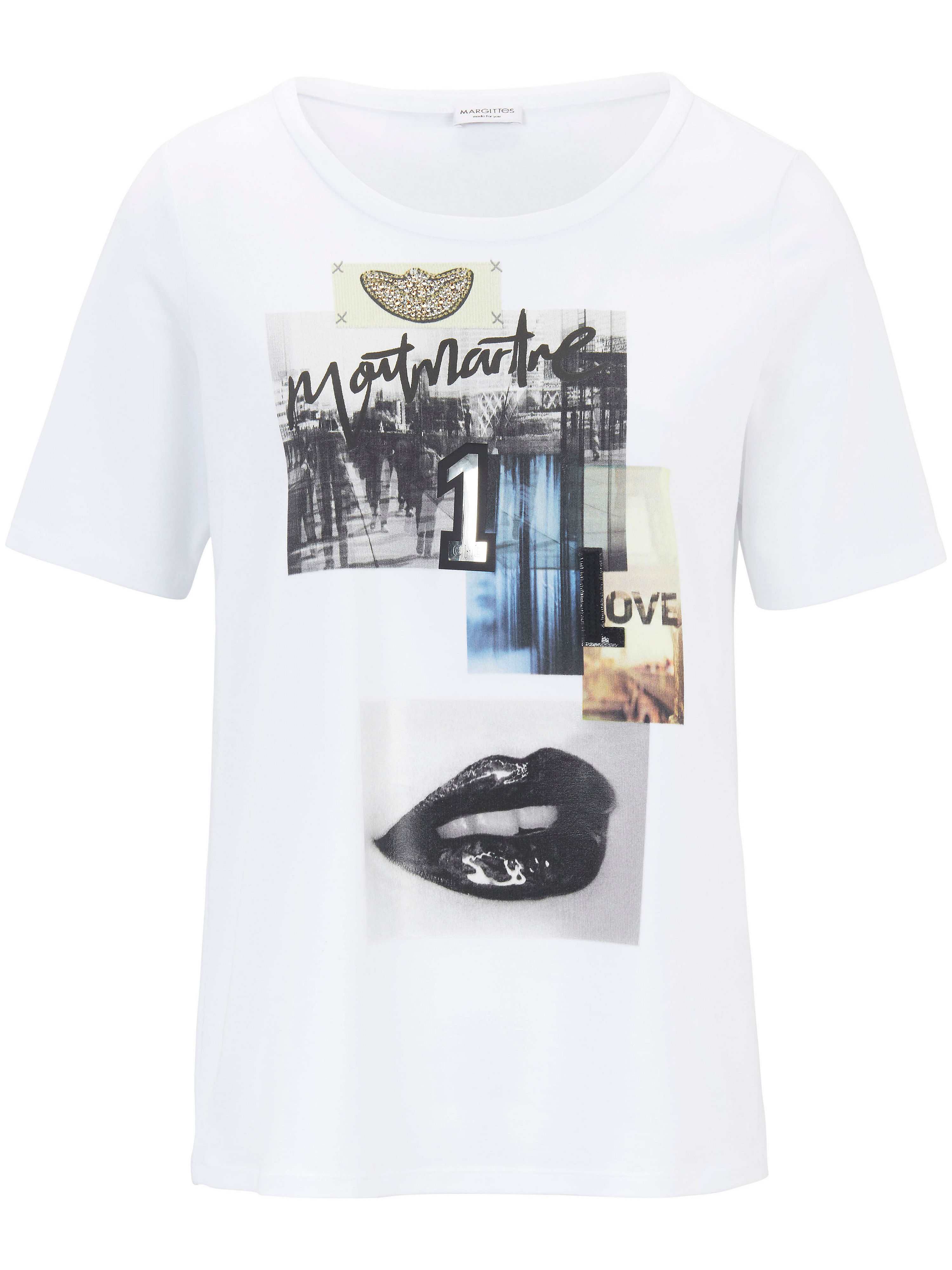 Le T-shirt Margittes blanc taille 46