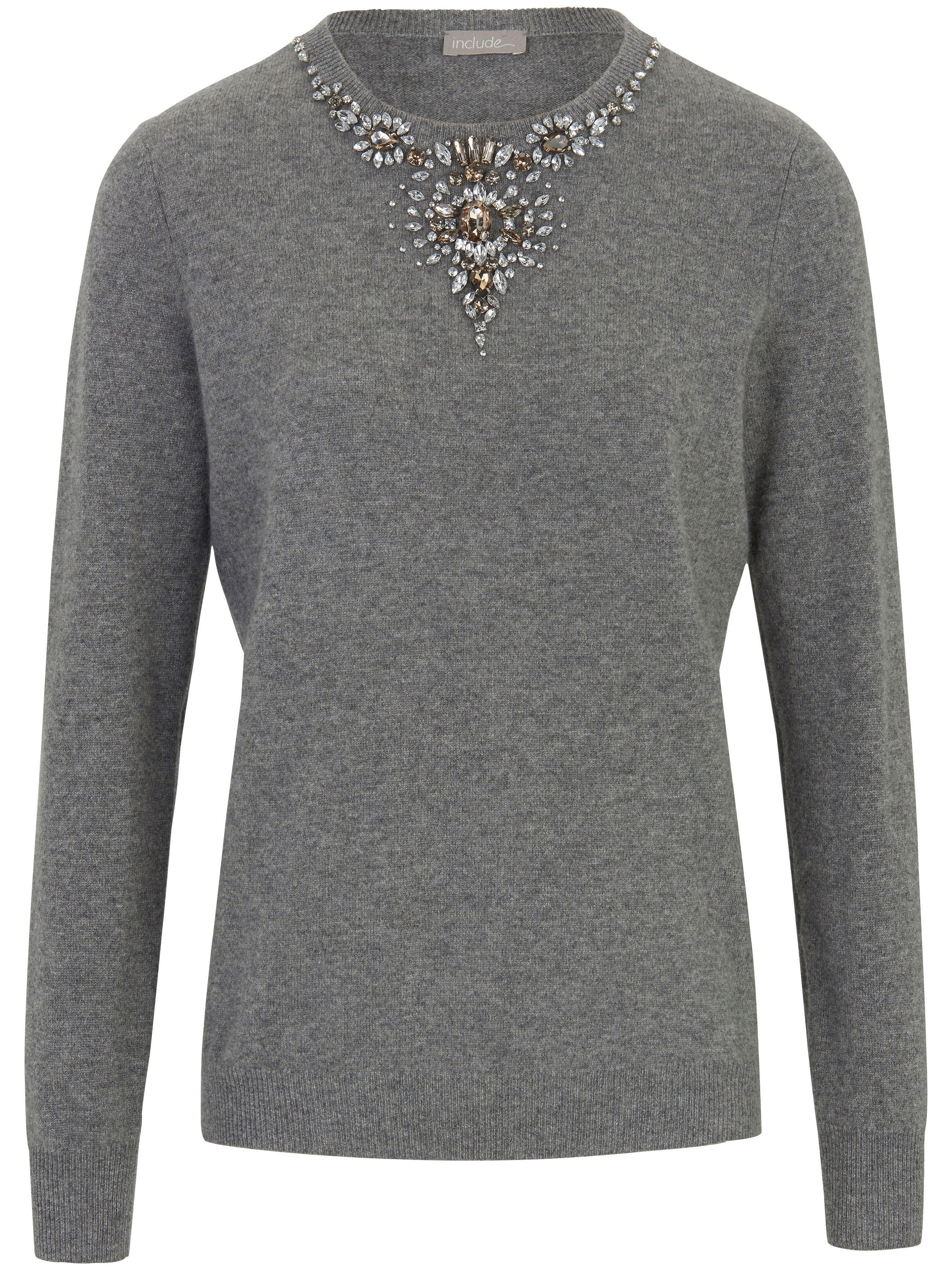 Le pull àen pur cachemire include gris taille 44
