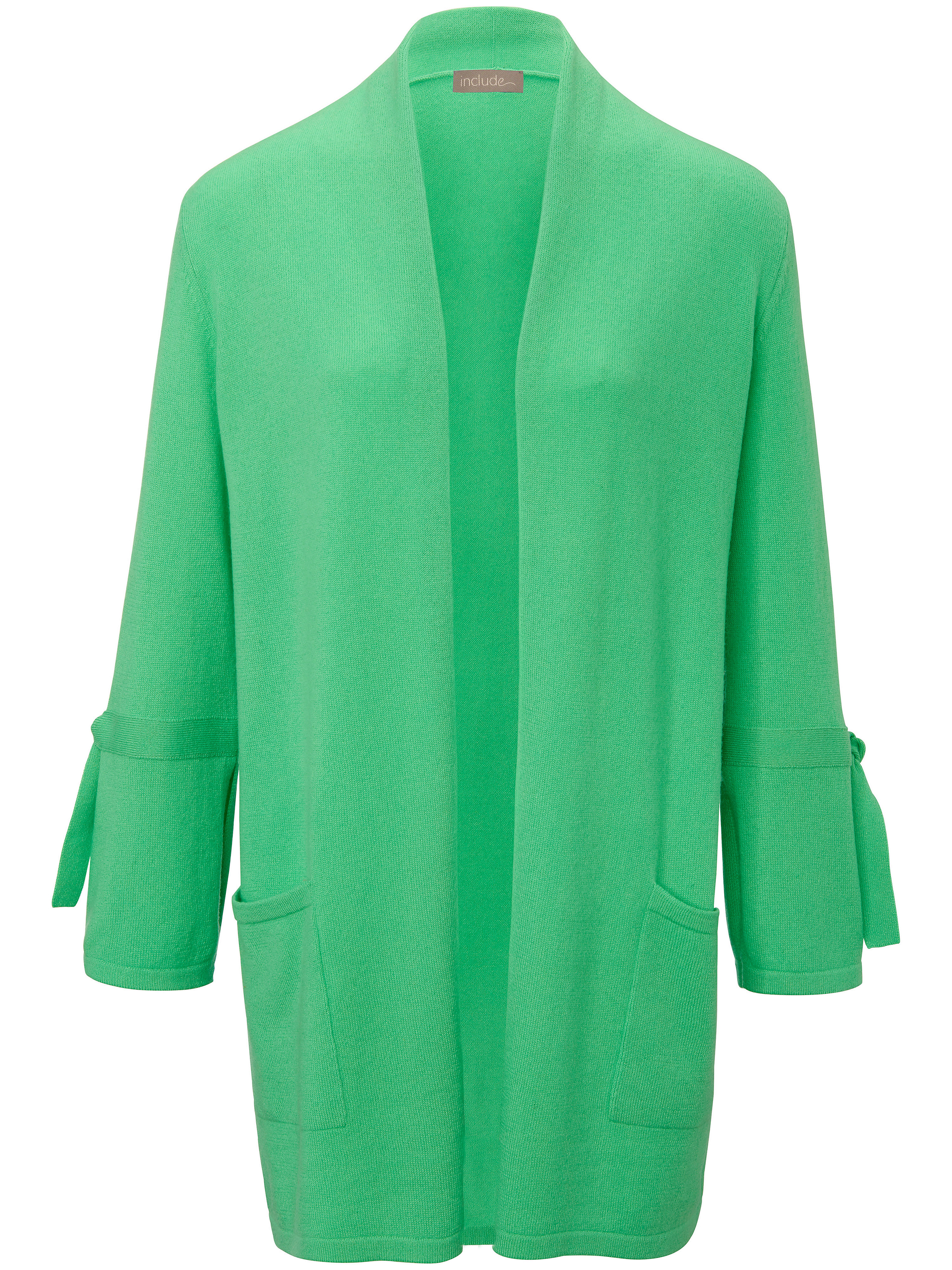 Vest Van 100 Kasjmier Met 78 Mouwen Include Groen include kopen in de aanbieding