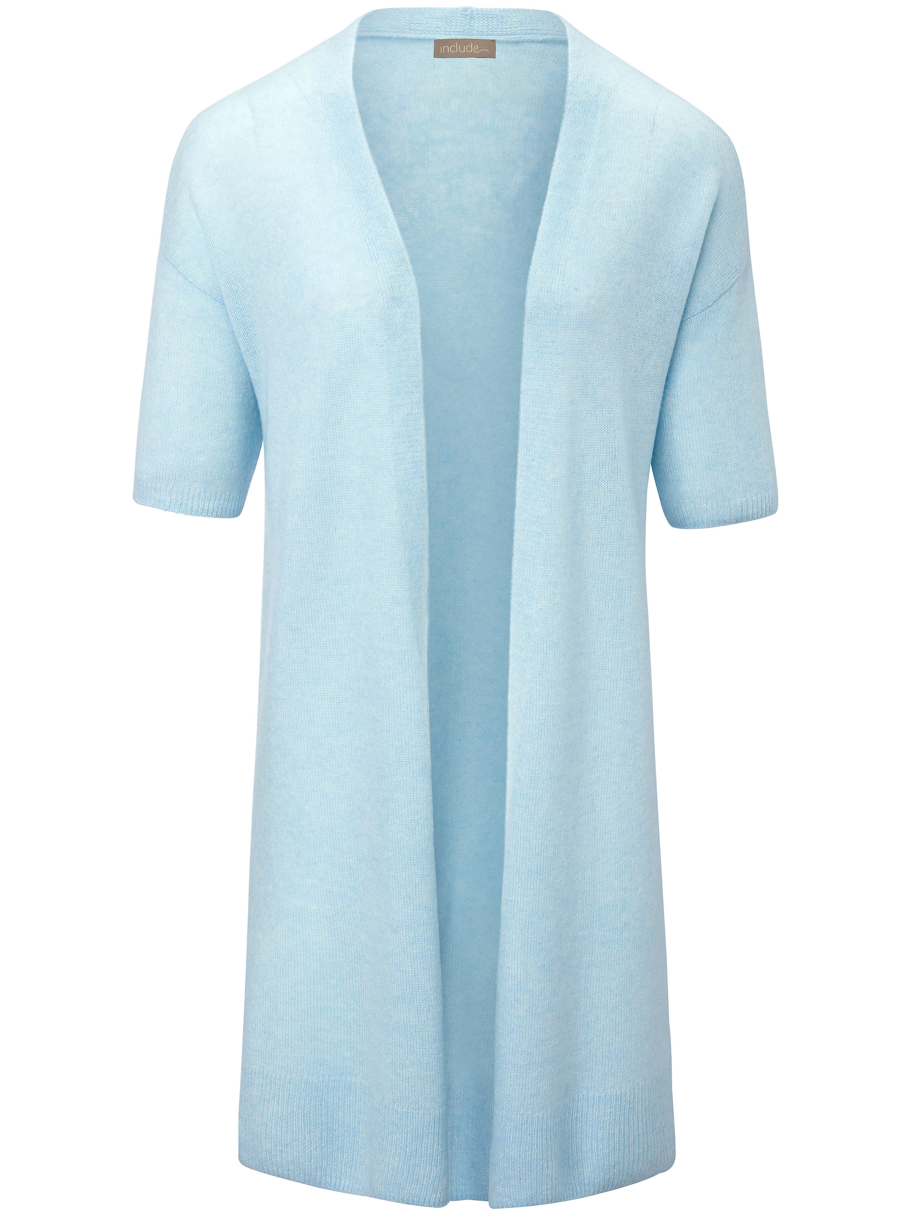 Lang Vest Van 100 Kasjmier Include Blauw include kopen in de aanbieding