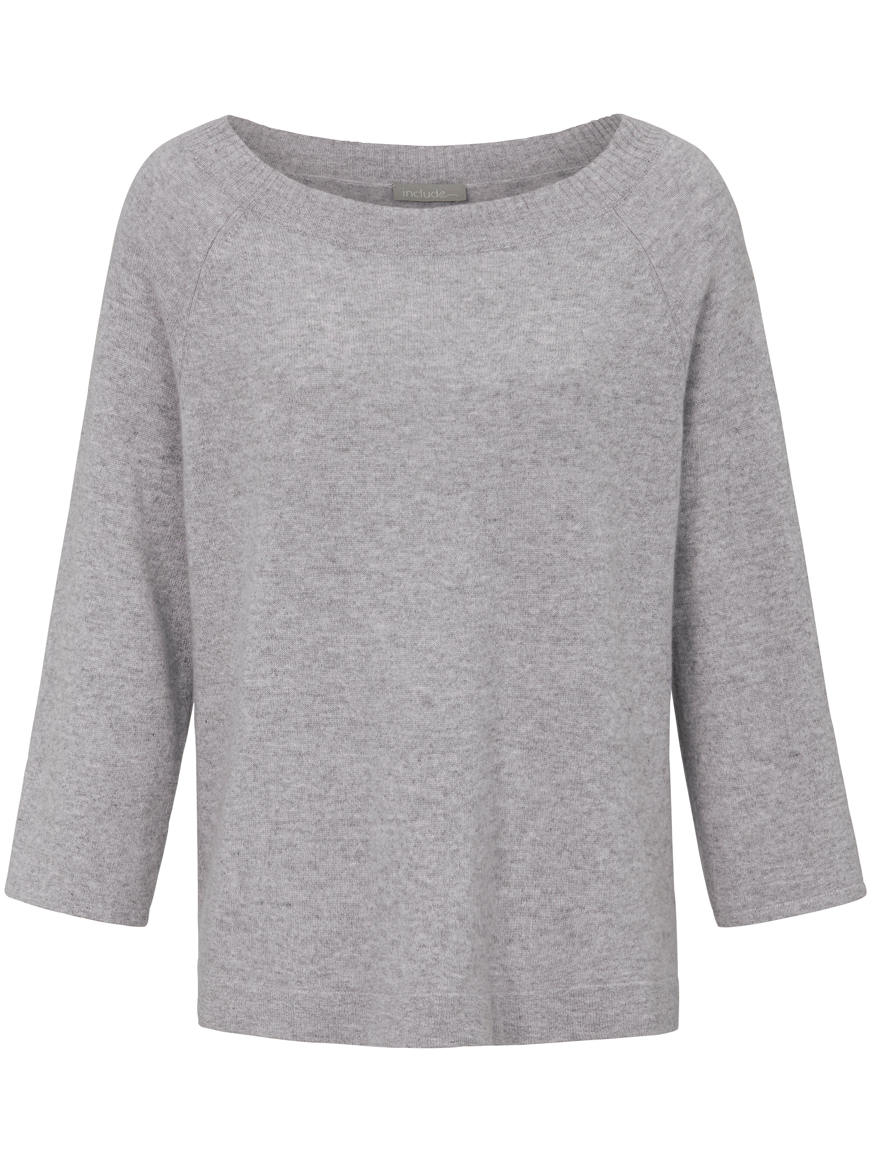 Trui Van 100 Kasjmier Met 78 Raglanmouwen Include Grijs include kopen in de aanbieding Trui Van 100 Kasjmier Met 78 Raglanmouwen Include Grijs include kopen in de aanbieding