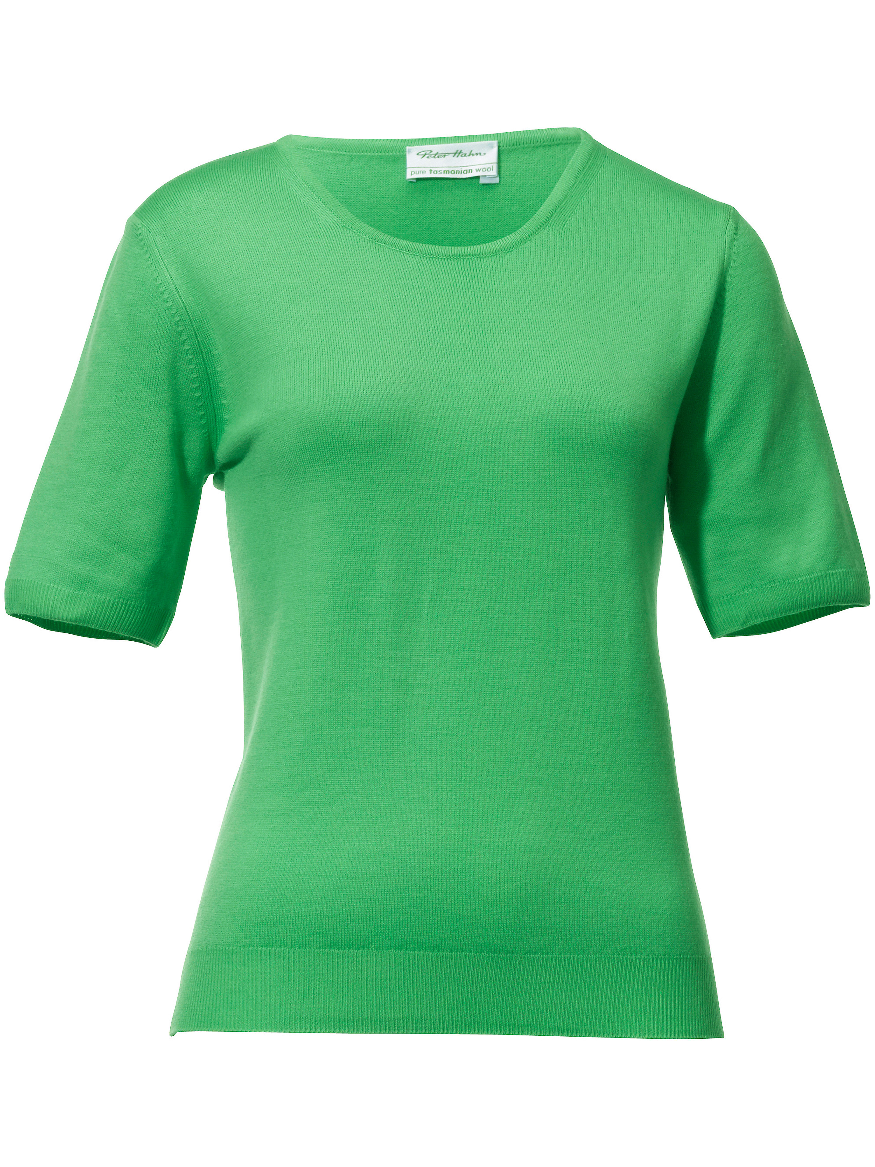 Twinset Van 100 Scheerwol Peter Hahn Groen peter hahn kopen in de aanbieding